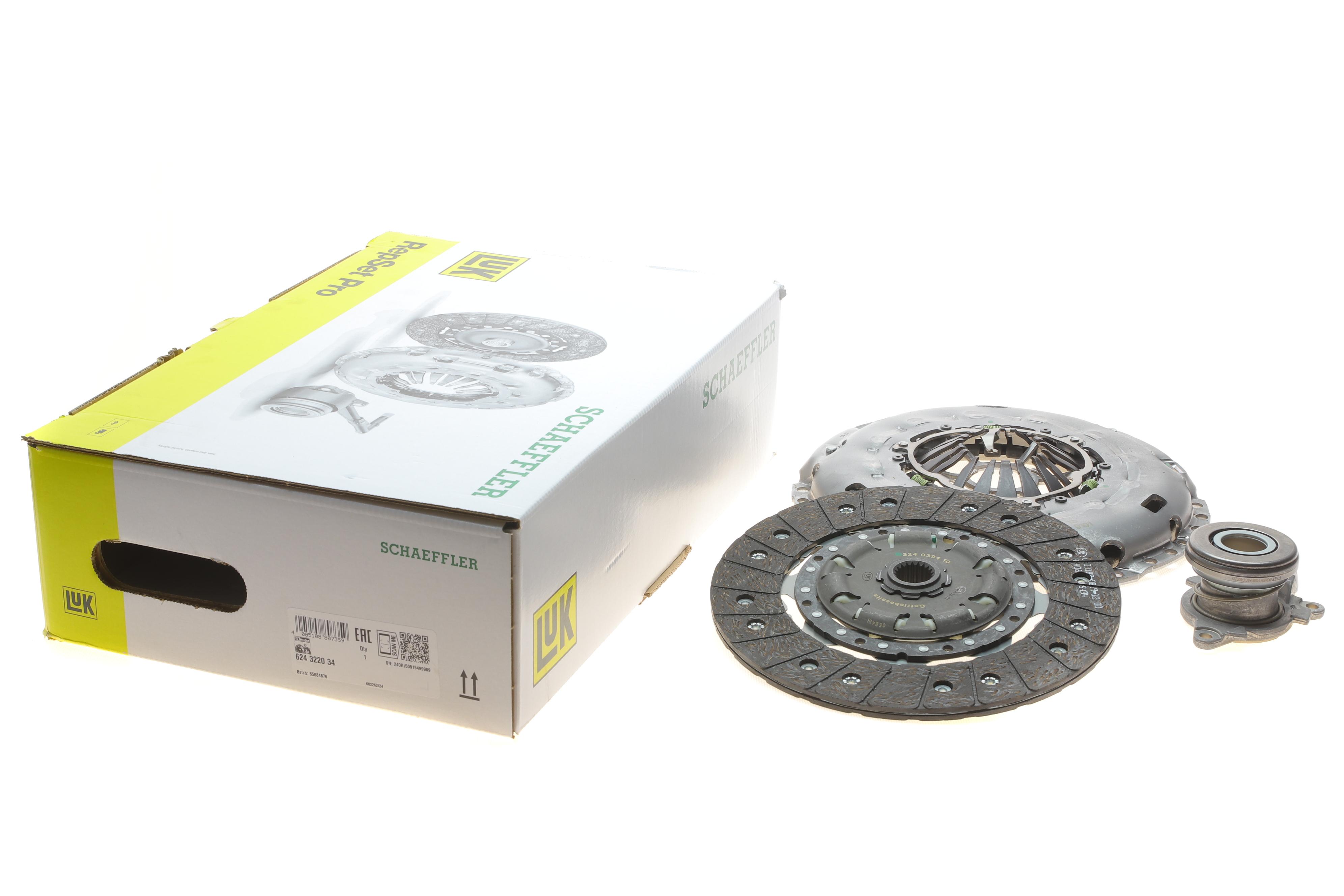 Комплект сцепления Fiat Sedici/Suzuki SX4 1.9D Multijet/DDiS 06-