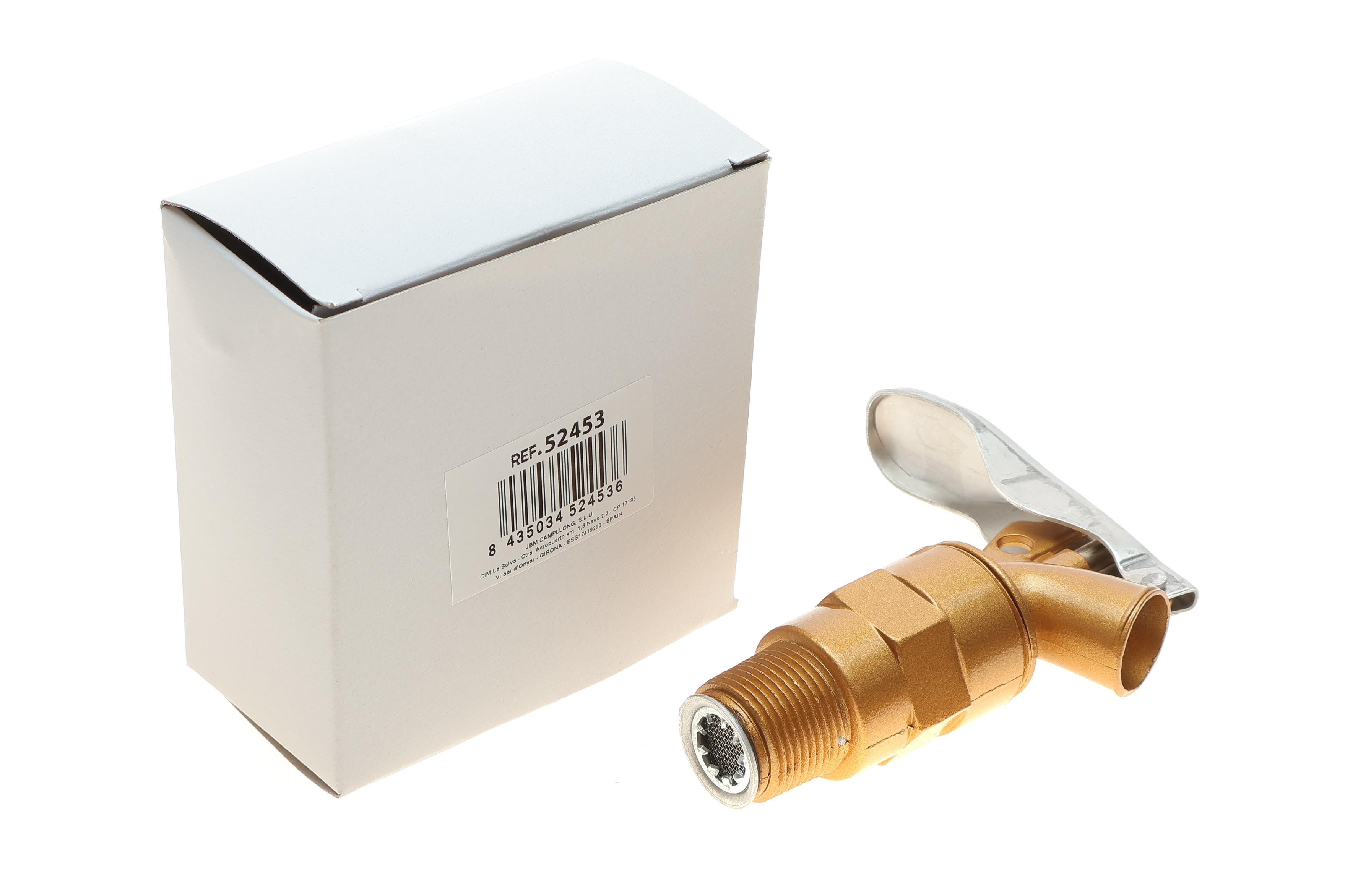 Кран латунный 3/4" для бочек 60/200 л