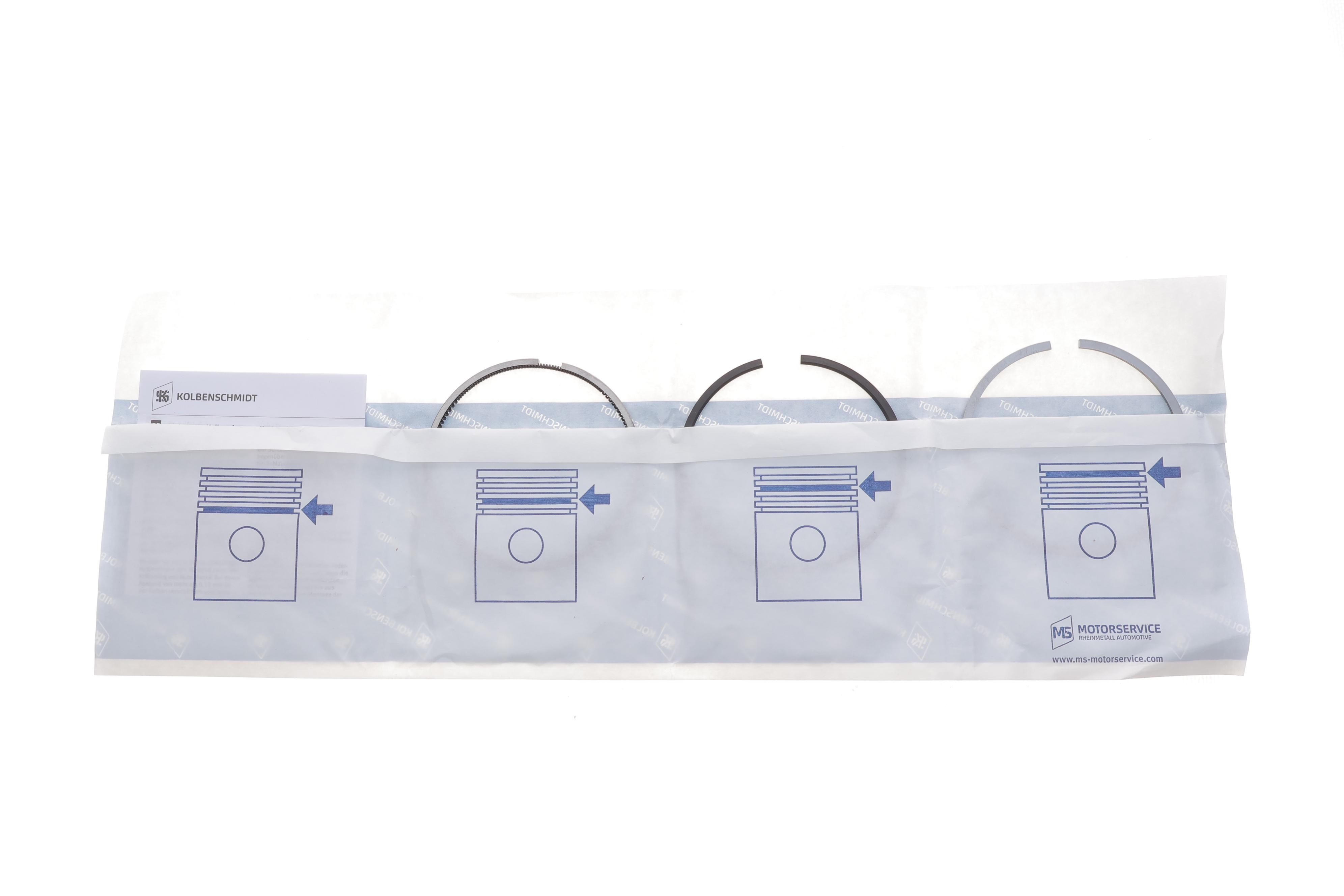 Кільця поршневі VW Caddy/Golf/Passat 2.0SDI/TDI 04- (81.00mm/STD) (1.75-2-3)