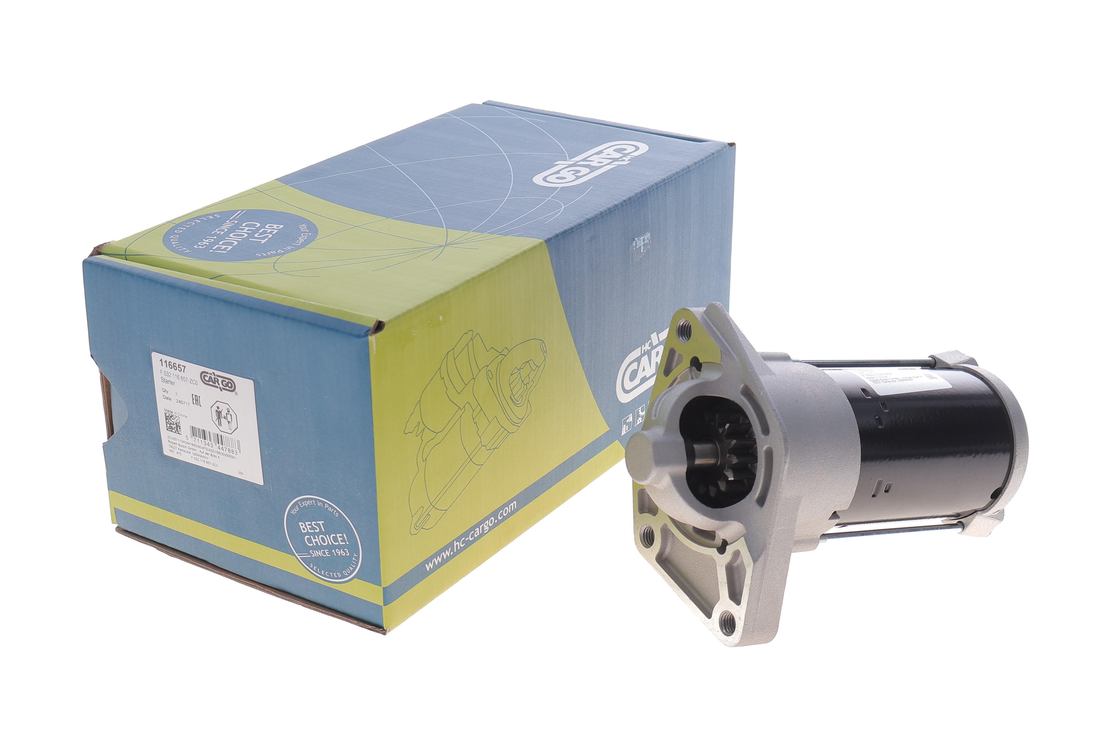 Стартер Renault Trafic 1.6 dCi 14- (12V/1.6kw) (z=14) = 116657