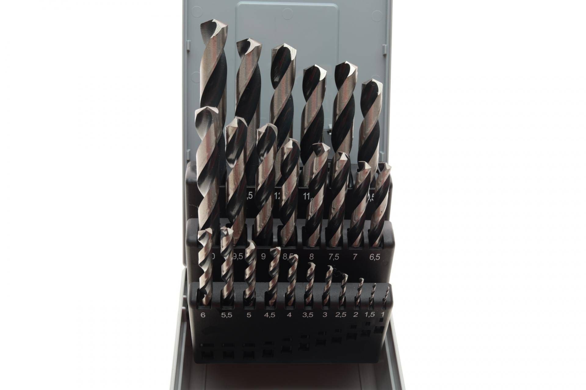 Набір свердл HSS PointTeQ Ø1-13 мм 25 од.