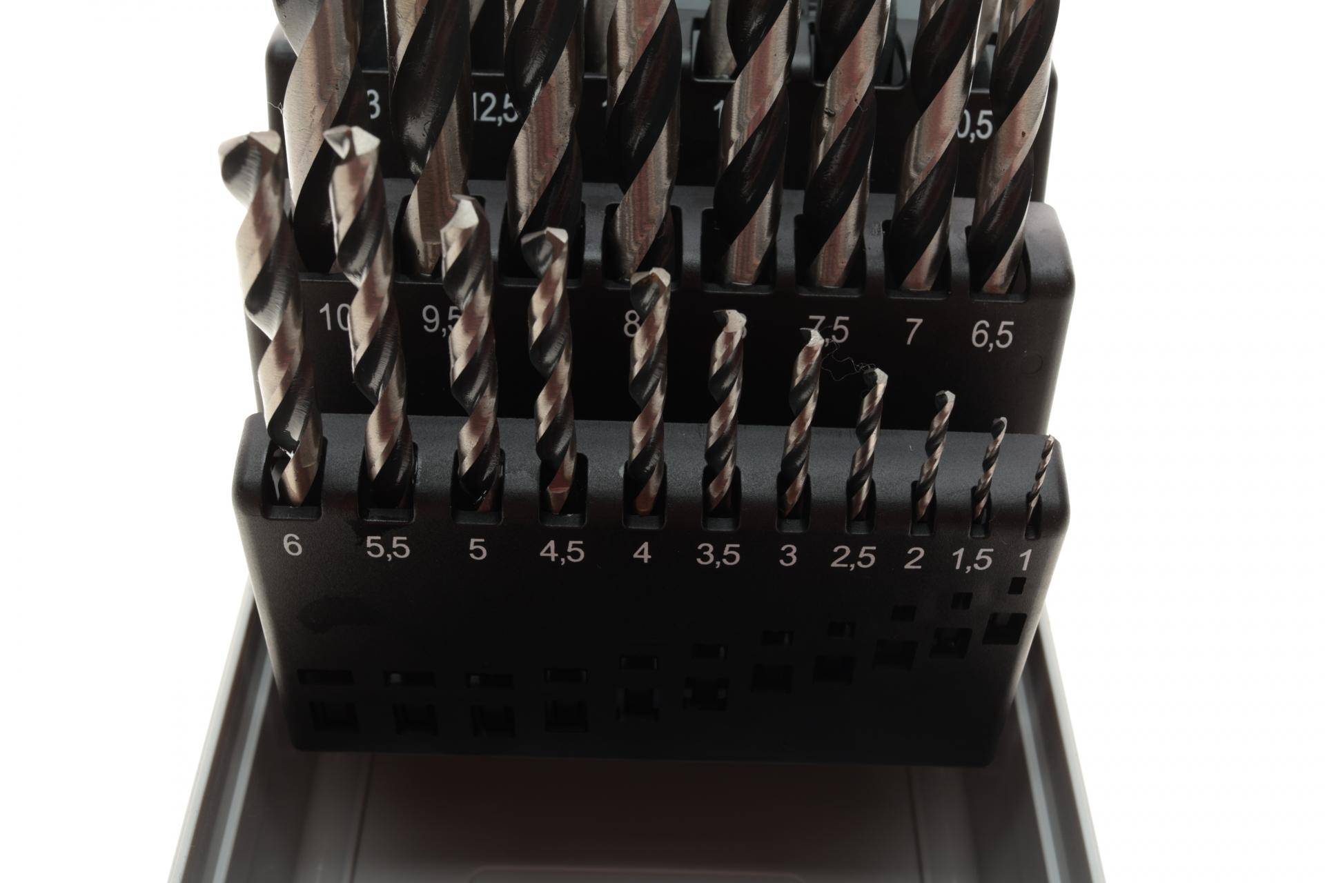 Набір свердл HSS PointTeQ Ø1-13 мм 25 од.