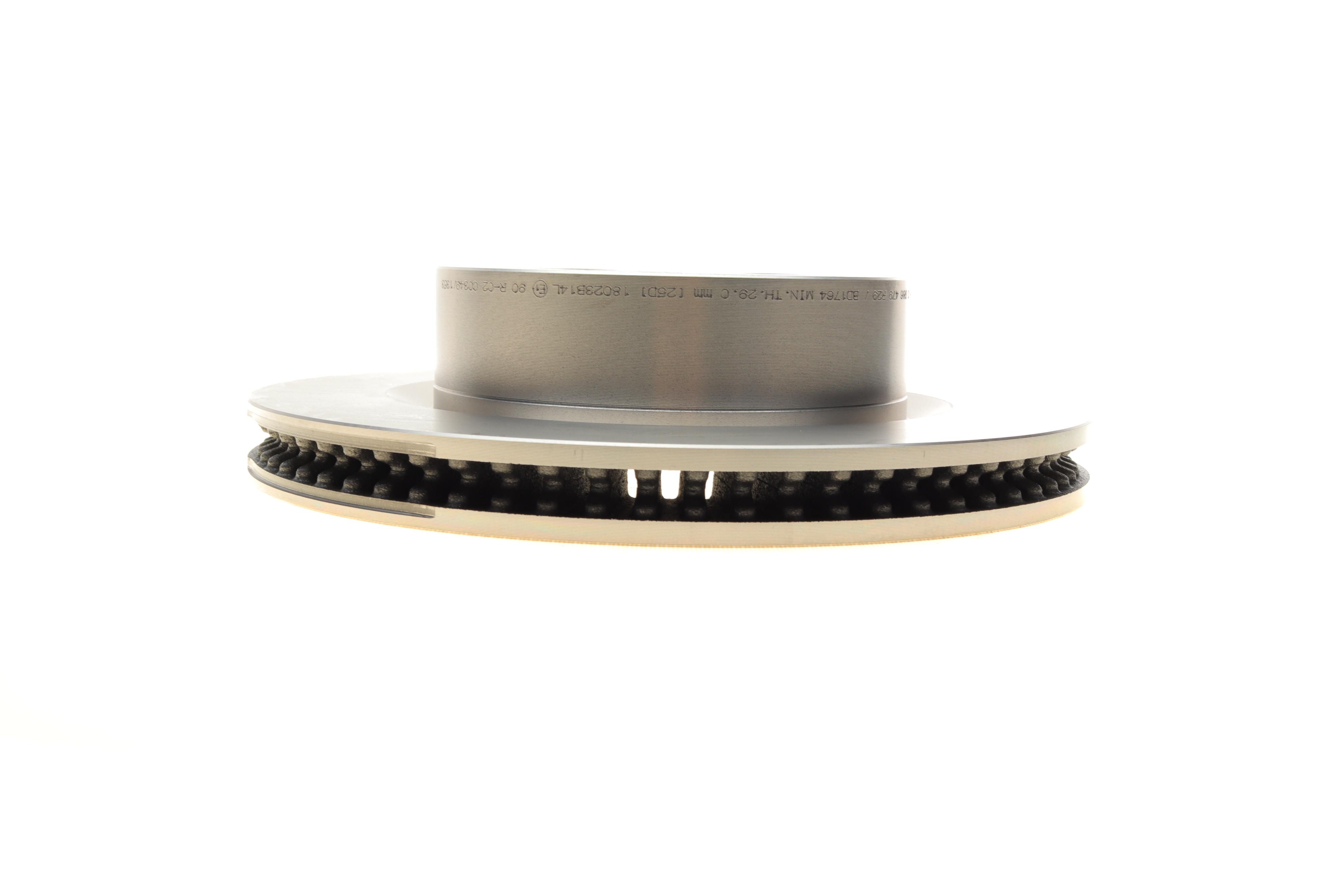 Диск тормозной (передний) Toyota Land Cruiser 200 4.5 D/4.6/4.7 V8 07- (340х32)