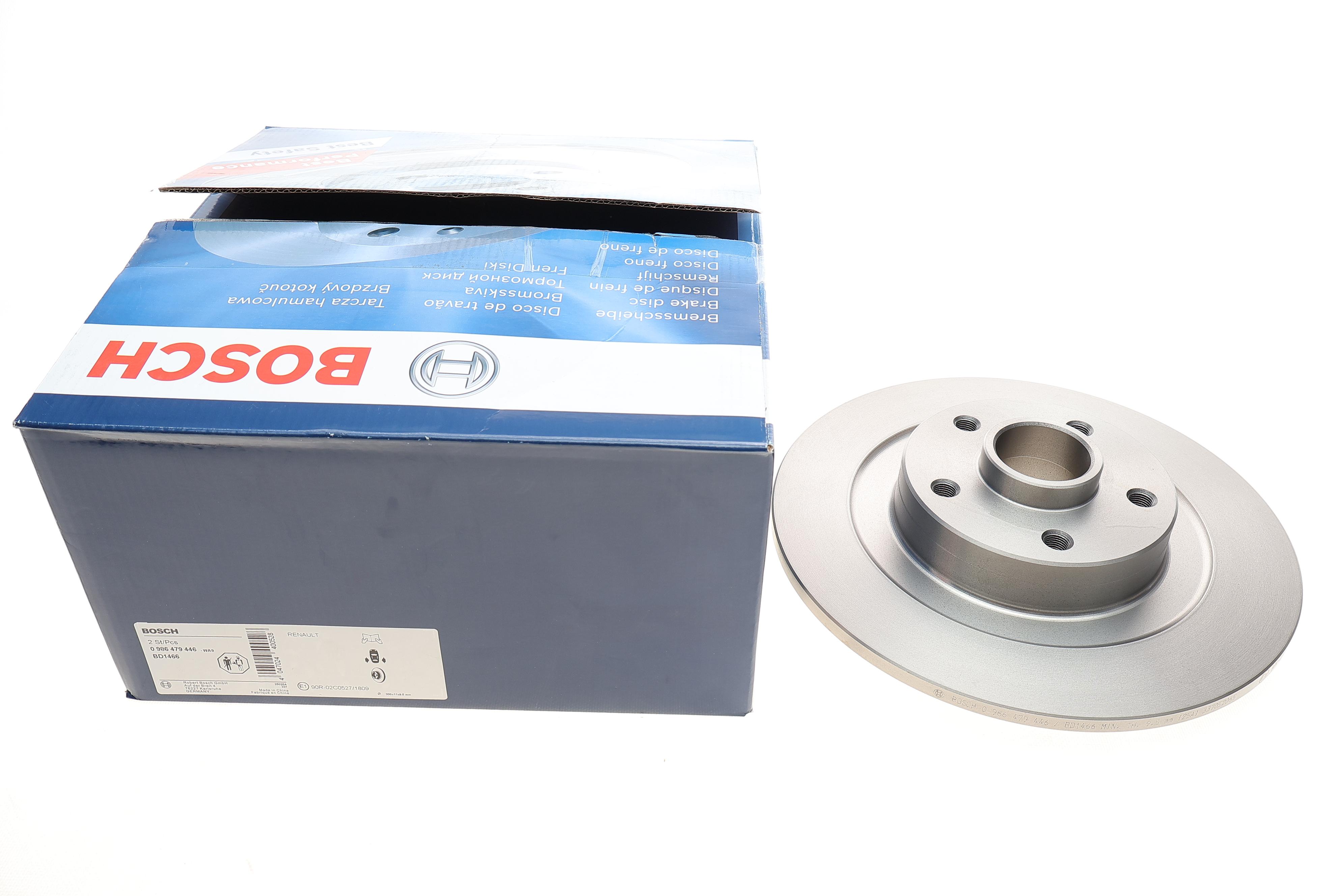 Диск гальмівний (задній) Renault Laguna III 07-15 (300x11)