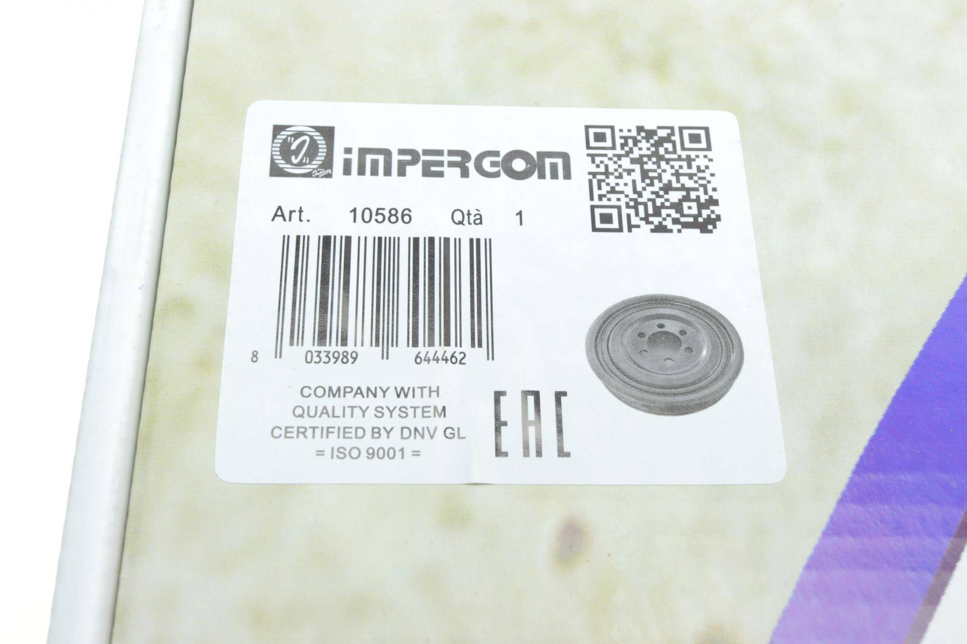 Шків колінвалу BMW 1 (F21)/3 (F30/F31)/5 (F10/F11) 2.0i 10- (N20)