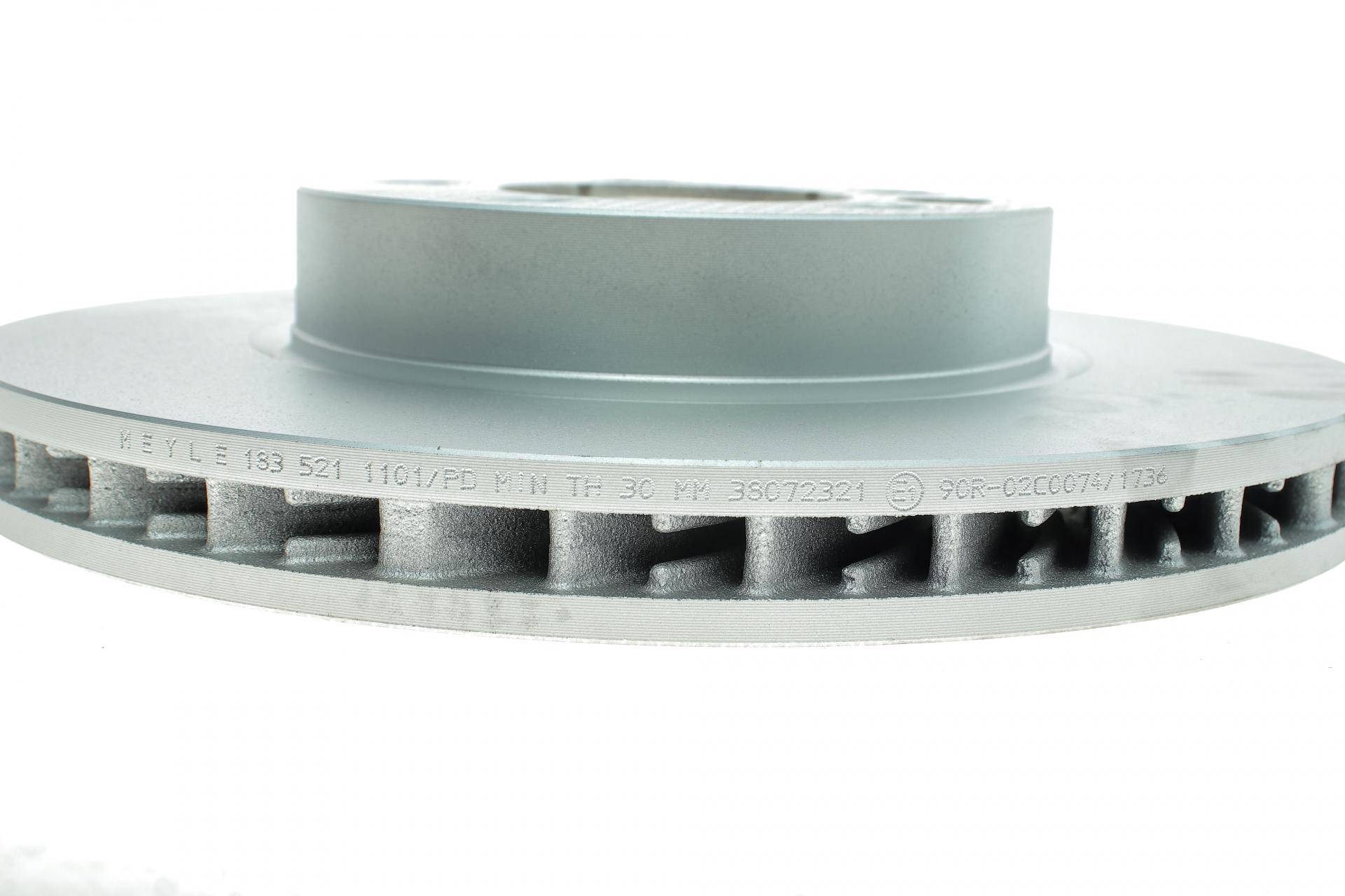 Диск гальмівний (передній) Audi Q7/Porsche Cayenne/VW Touareg 10- (330x32) (L)