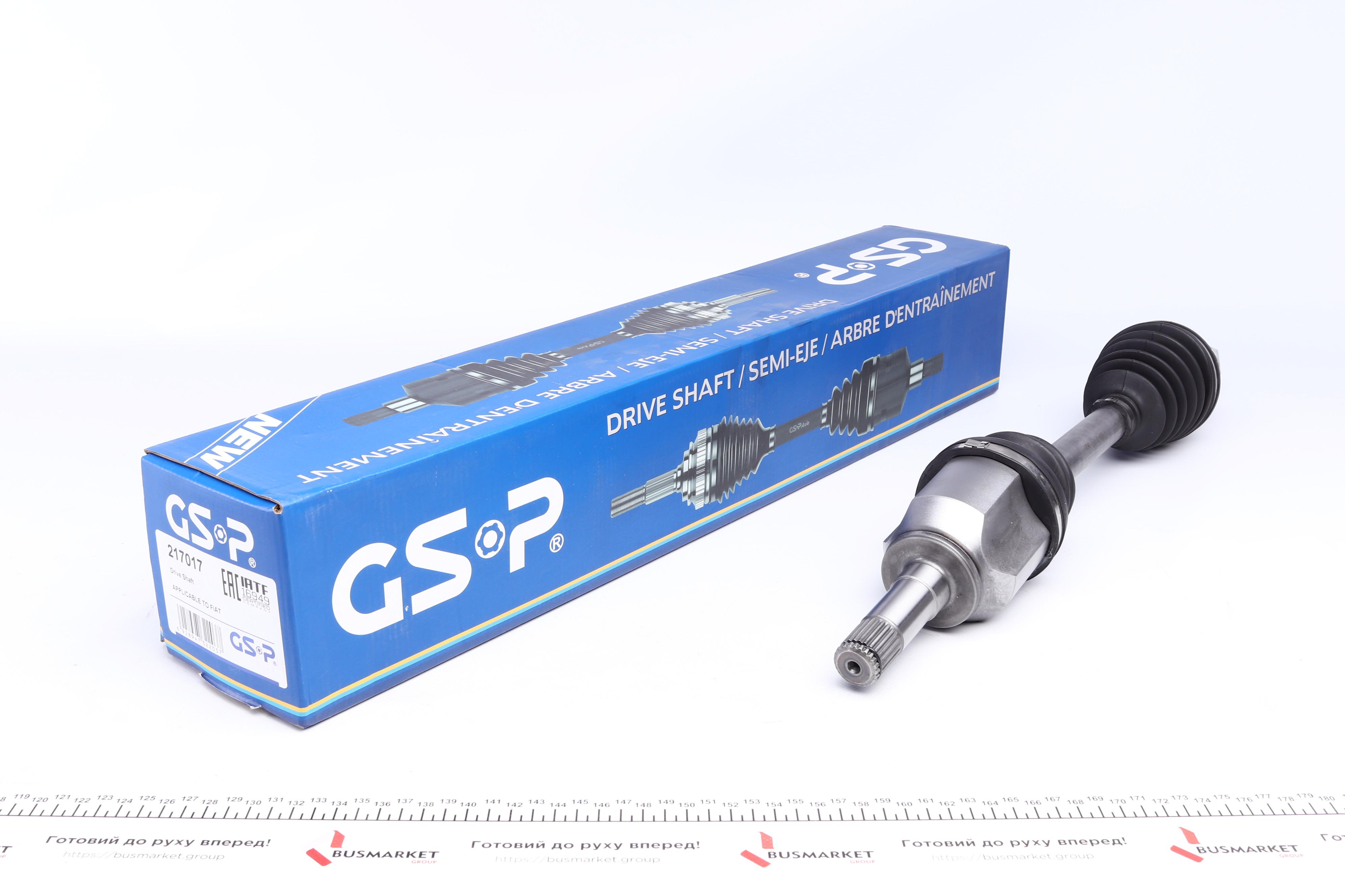 Піввісь Fiat Doblo 01- (L) (24x25x615)