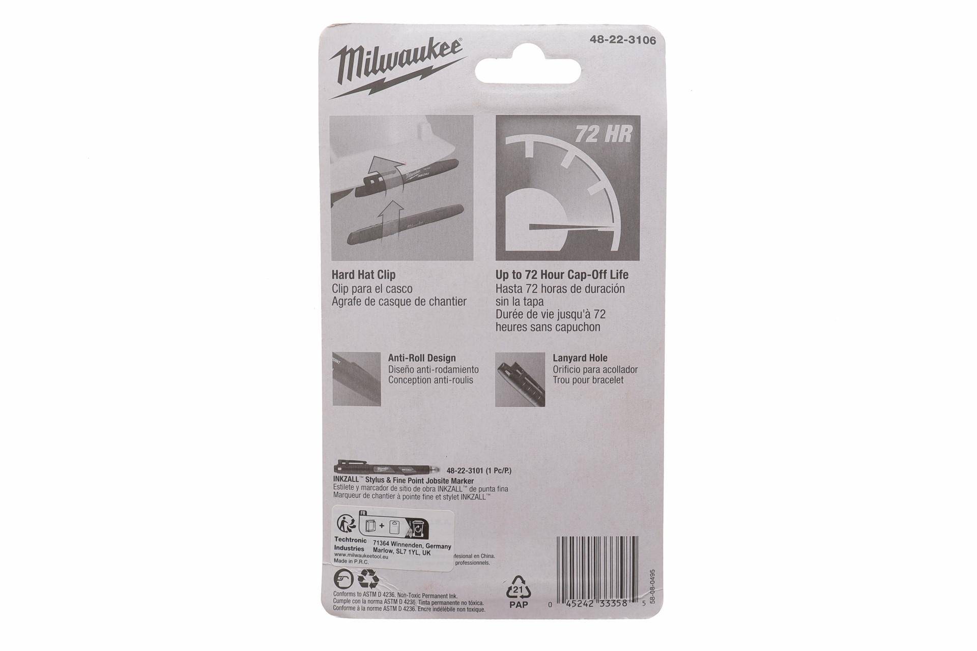 Набір маркерів 4 шт (зелений/синій/червоний/чорний)