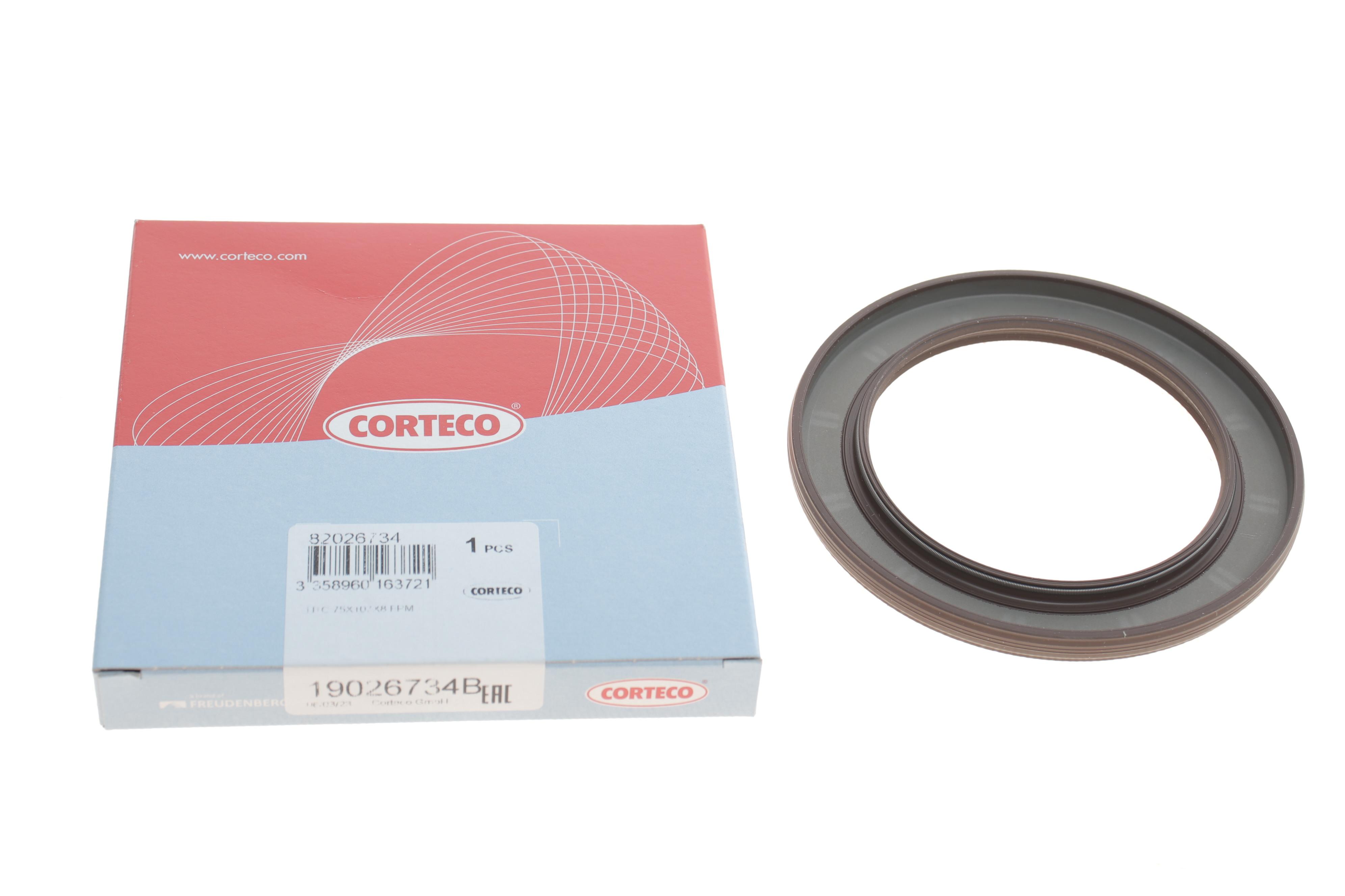 Сальник колінвалу (задній) Toyota Corolla/Prius/Yaris 02- (75x107x8)