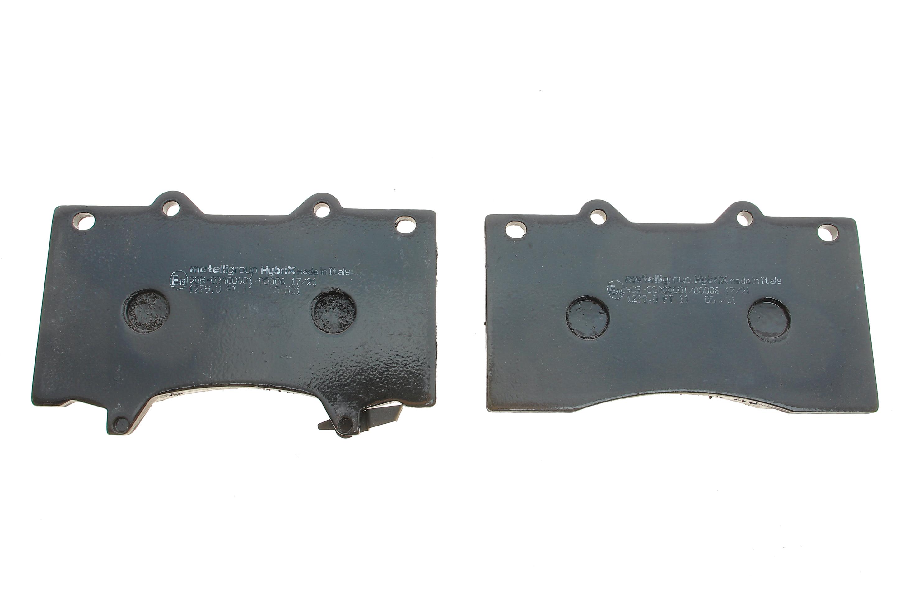 Колодки гальмівні (передні) Nissan Patrol 10- (+ датчики)