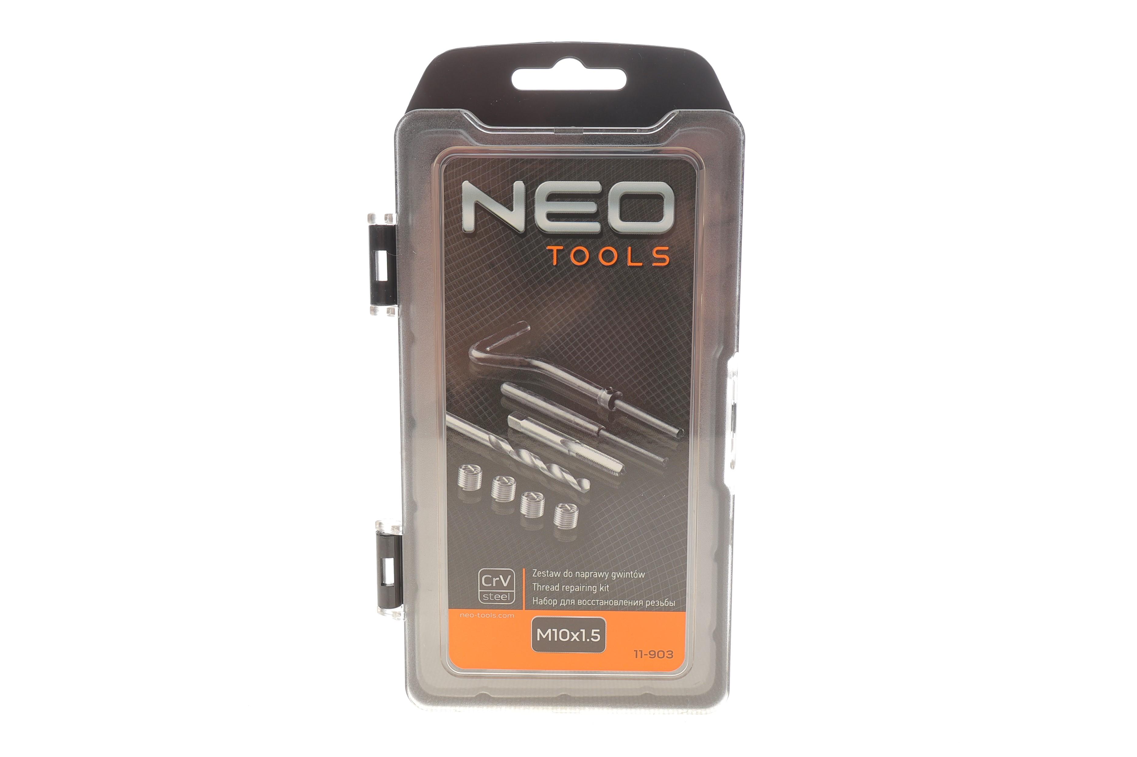 Набор инструмента для восстановления резьбы М10x1.5