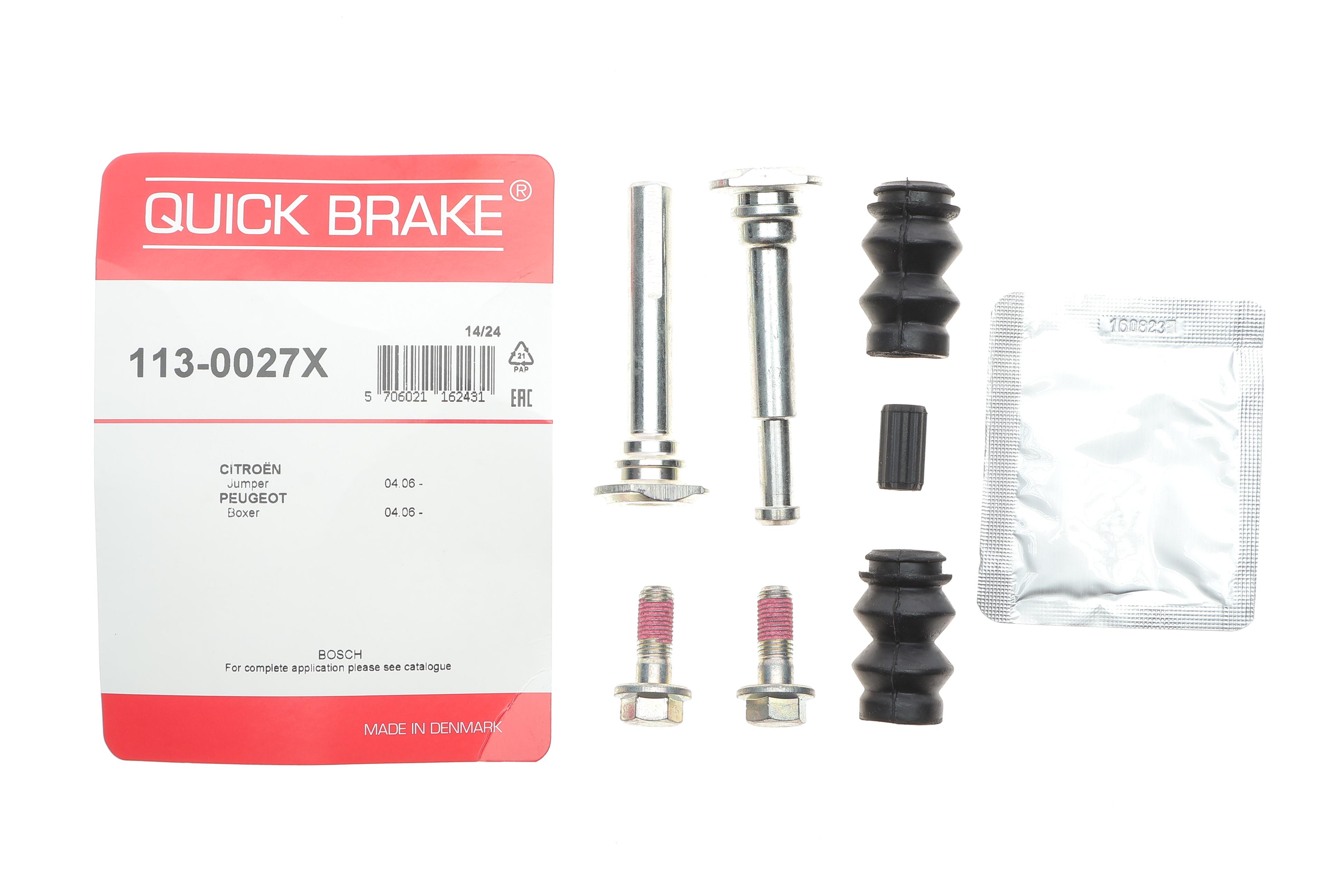 Направляющая суппорта (заднего/к-кт) Opel Vivaro/Peugeot Boxer 10-