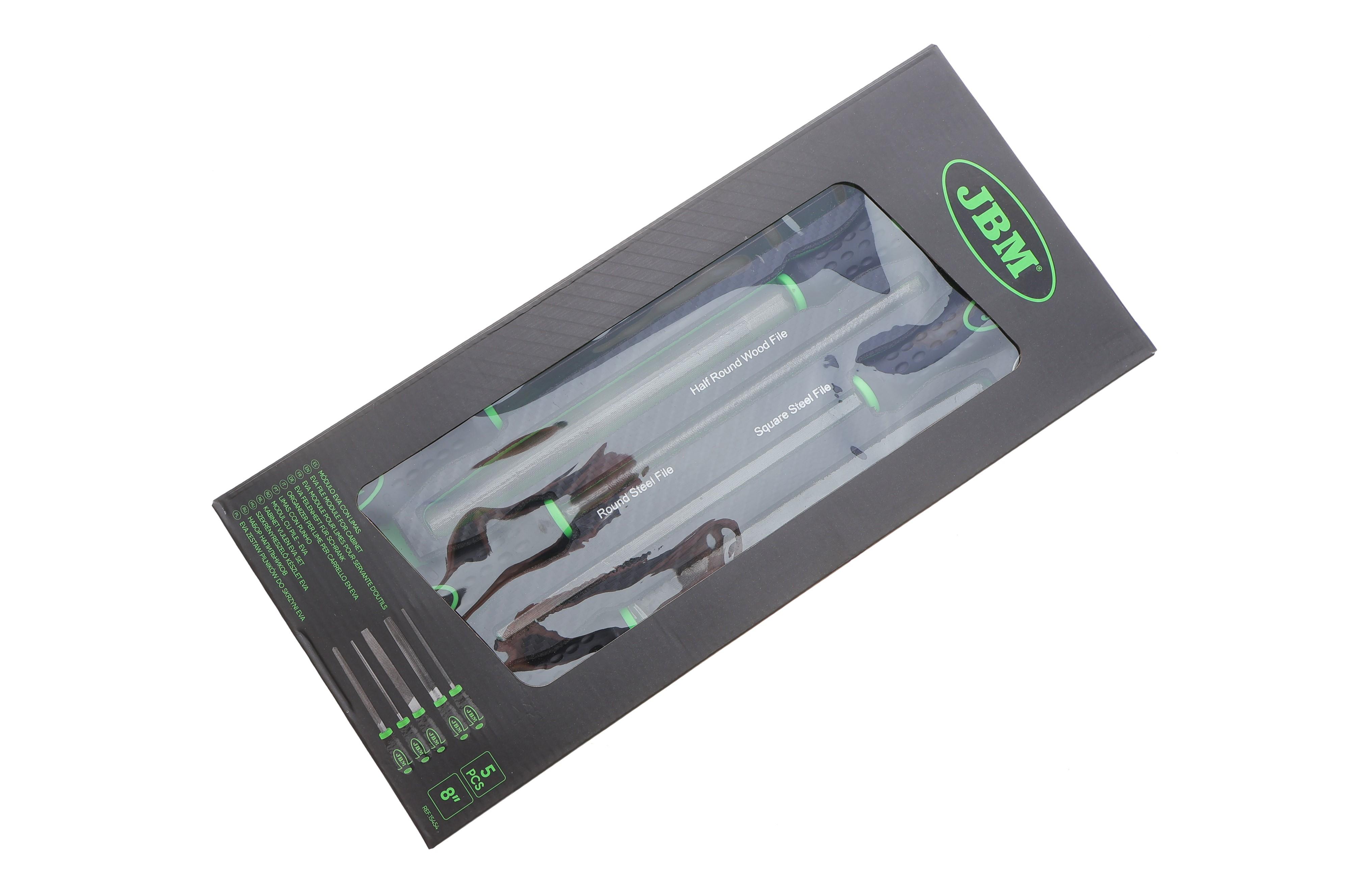 Набір напилків 210 мм 5 од.