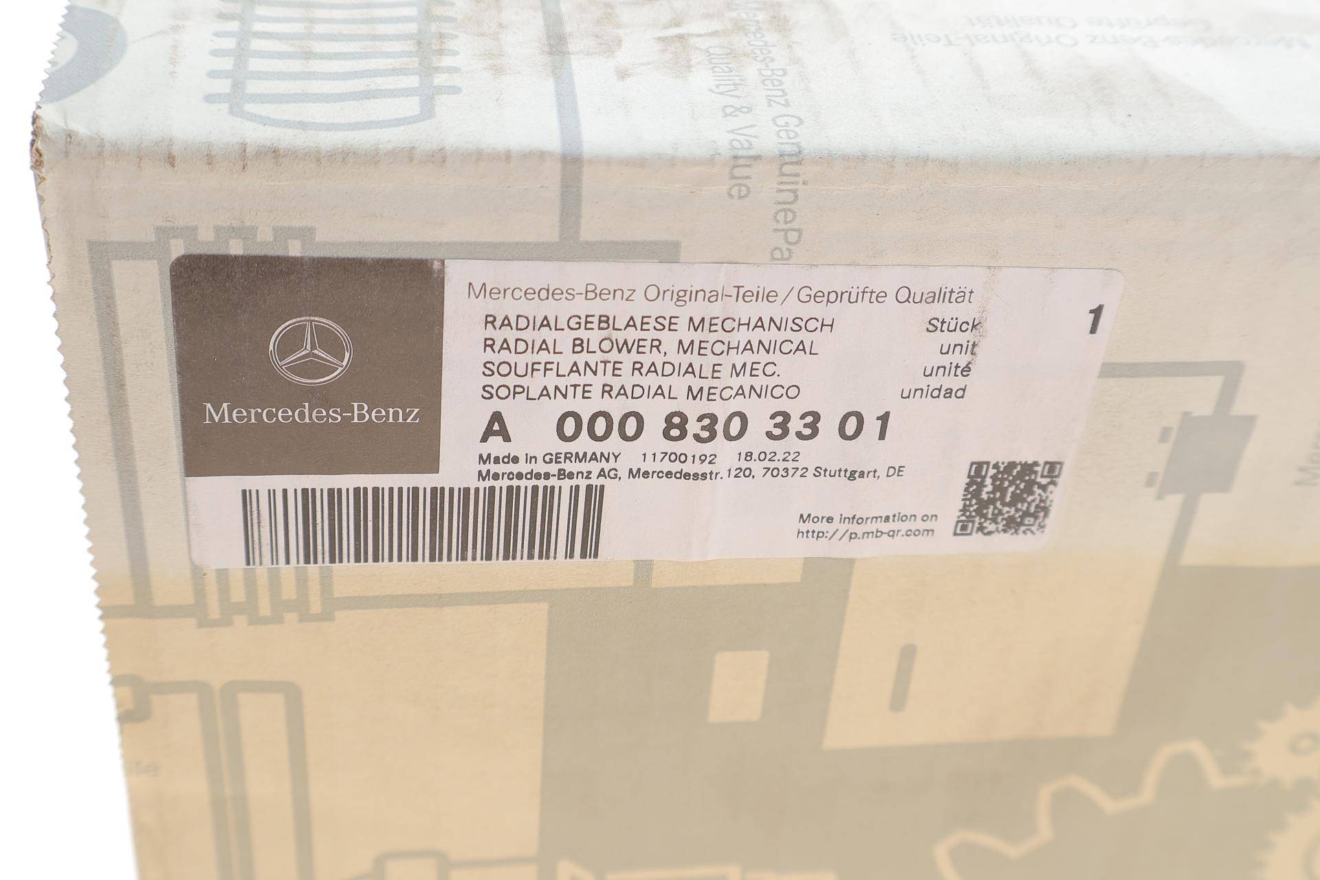 Моторчик пічки MB Sprinter (B909) 13-