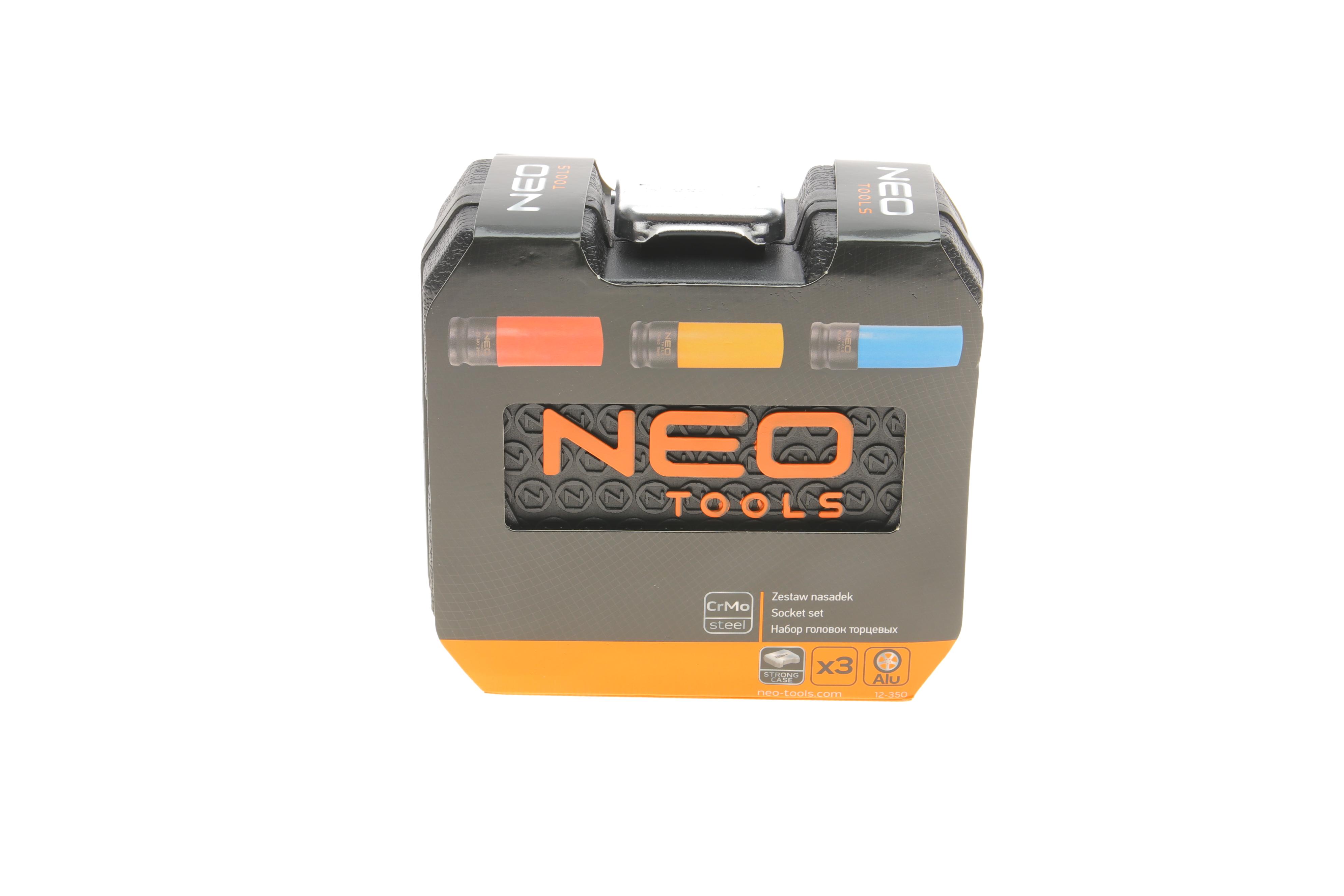 Набір ударних головок 1/2" для шиномонтажу 17-19-21 мм