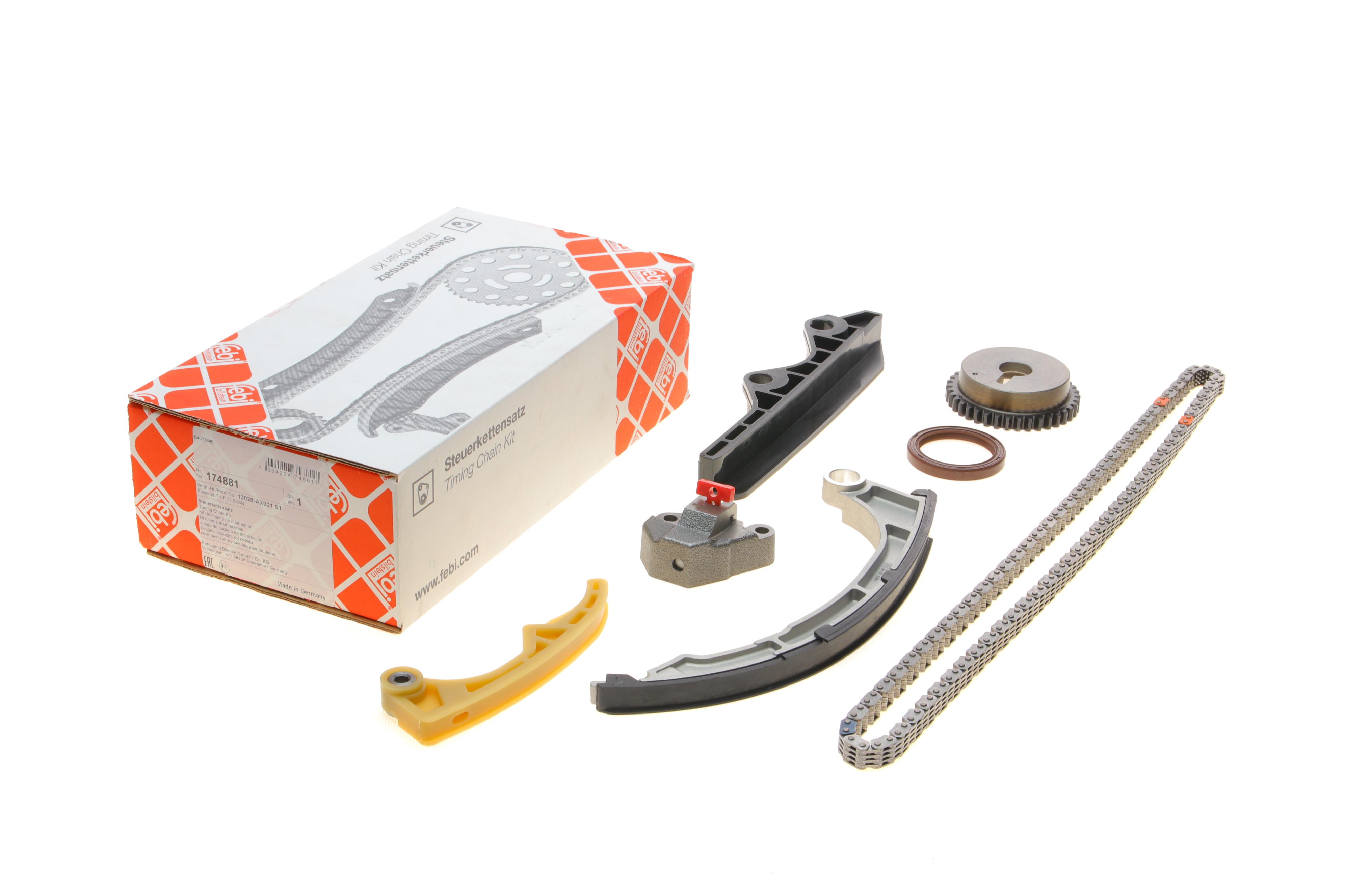 Комплект цепи ГРМ Nissan Micra 1.2/1.4 16V 03-10