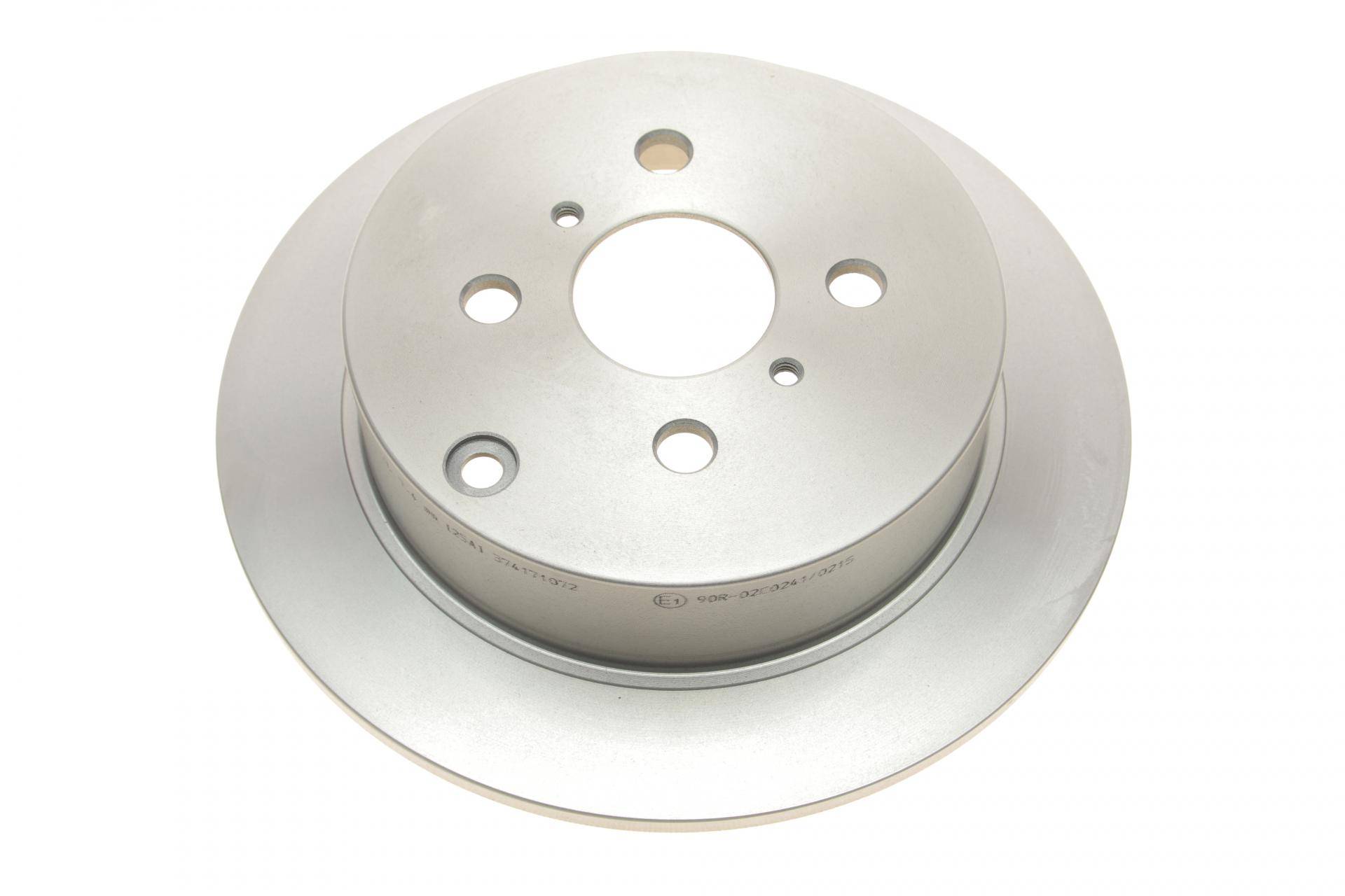 Диск гальмівний (задній) Toyota Corolla/Prius/Yaris 99-08 (269x9)