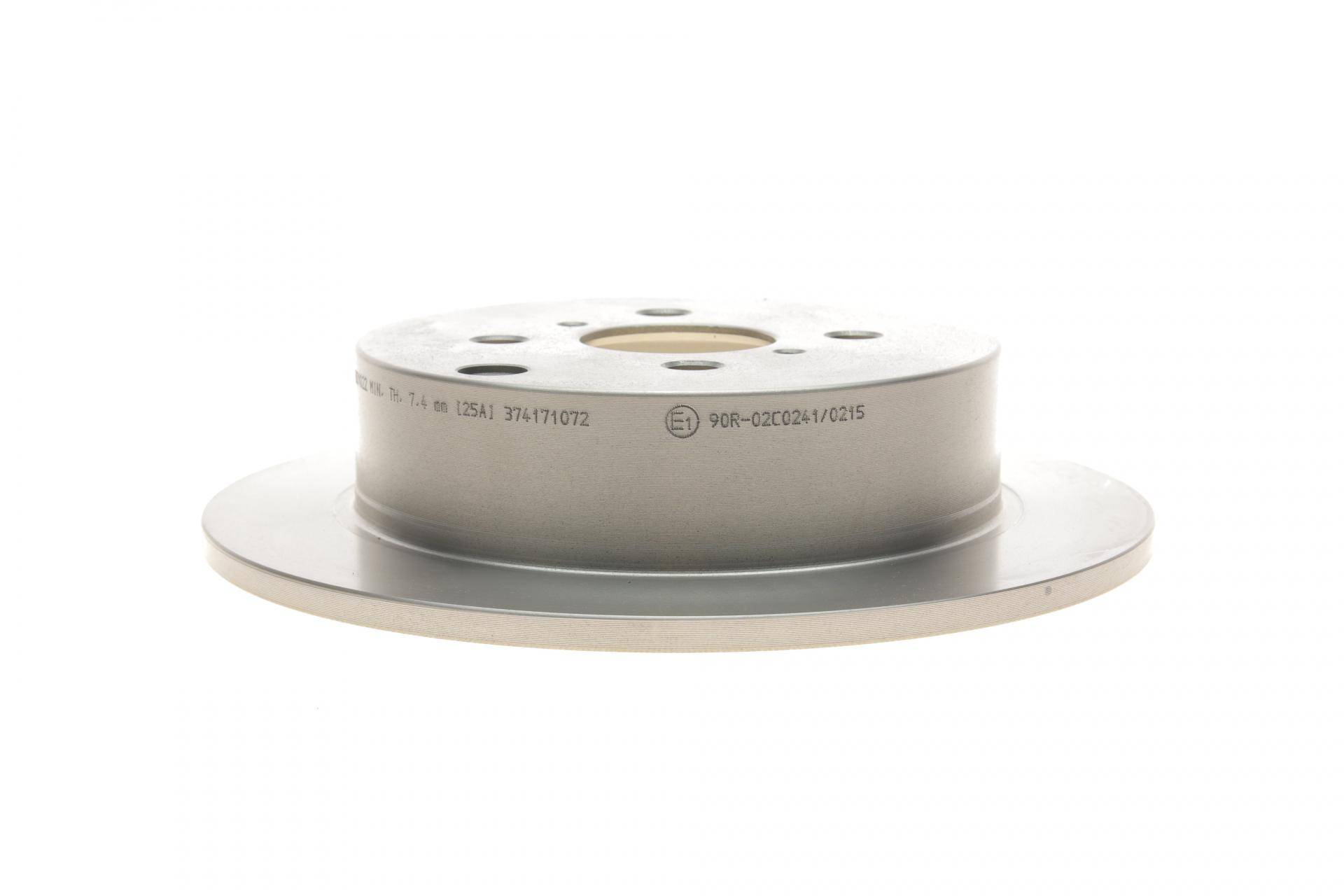 Диск гальмівний (задній) Toyota Corolla/Prius/Yaris 99-08 (269x9)