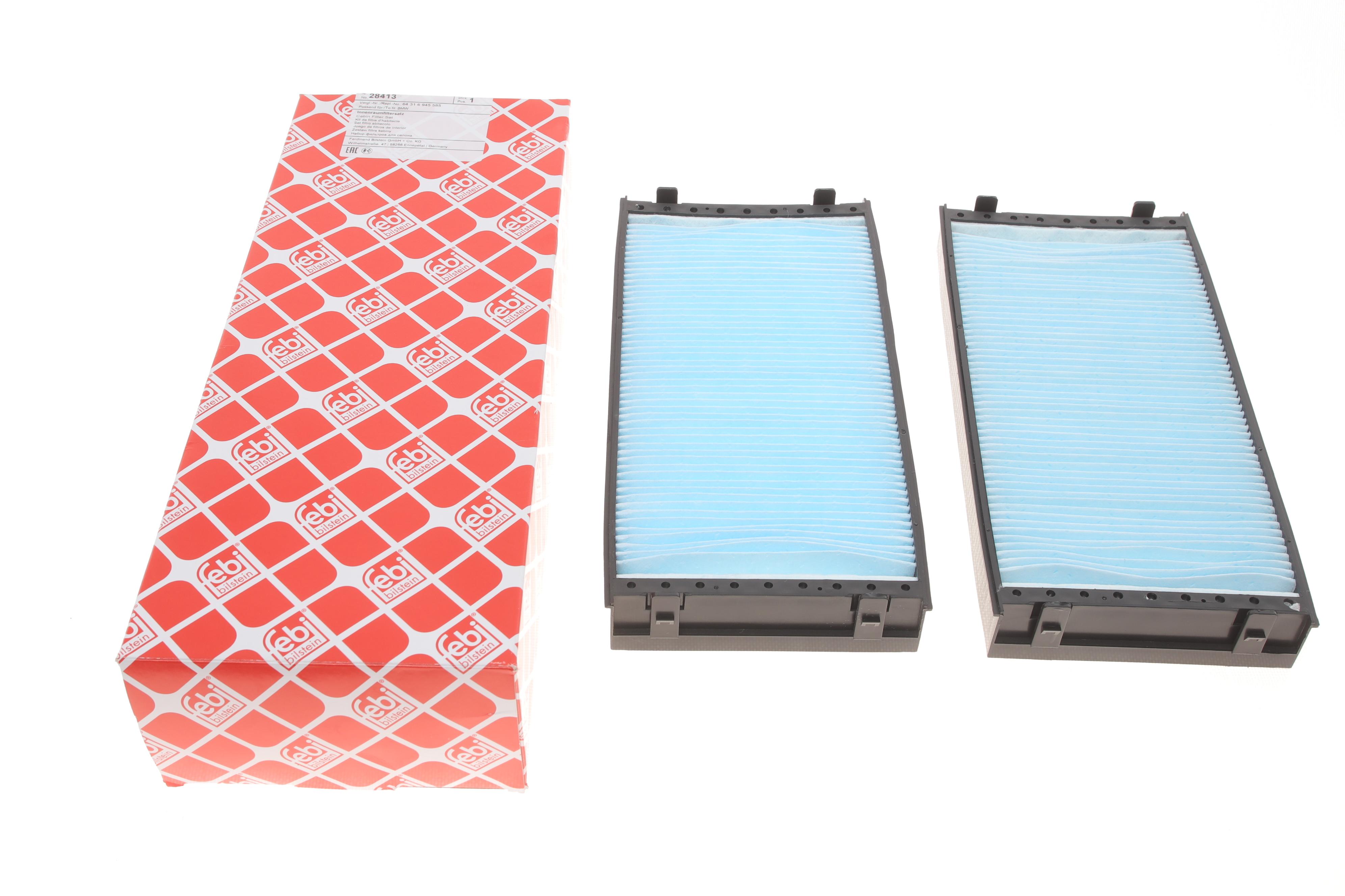 Фільтр салону BMW X5 (E70)/ X6 (E71/E72) 08- (к-кт)