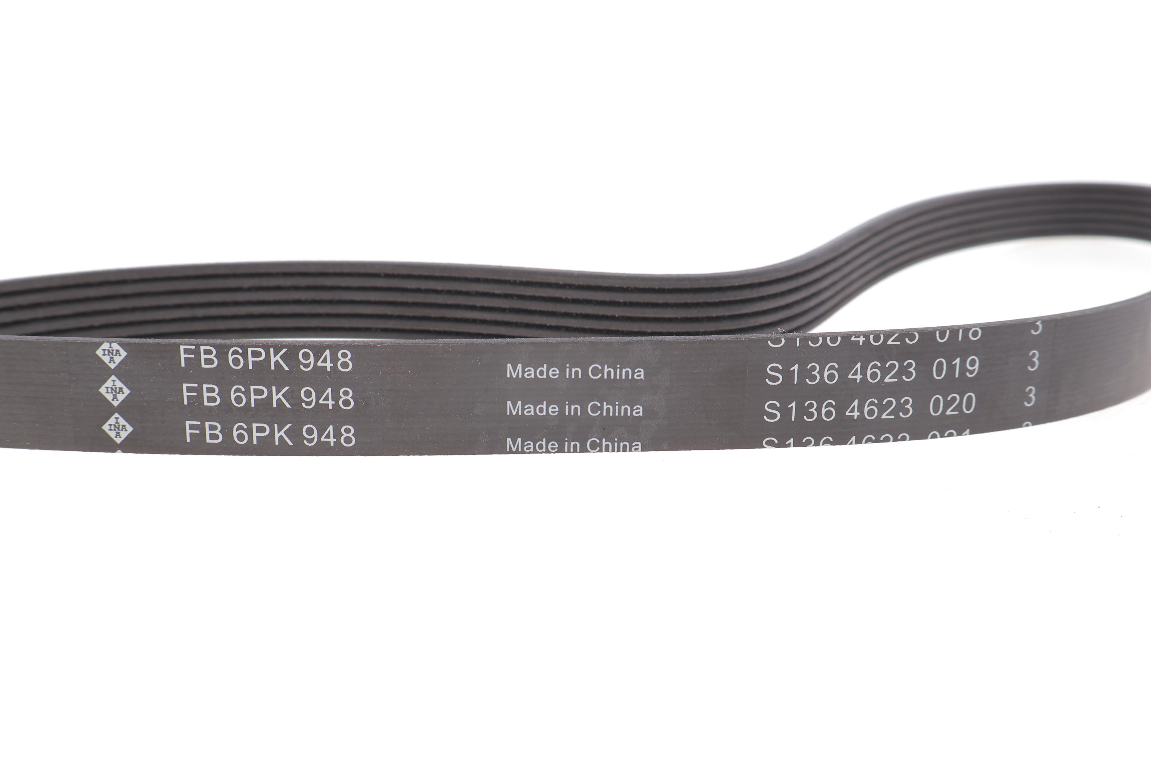 Ремінь генератора VW Caddy III 1.9-2.0 TDI 04-10, (-AC) з елект. підсилювач керма