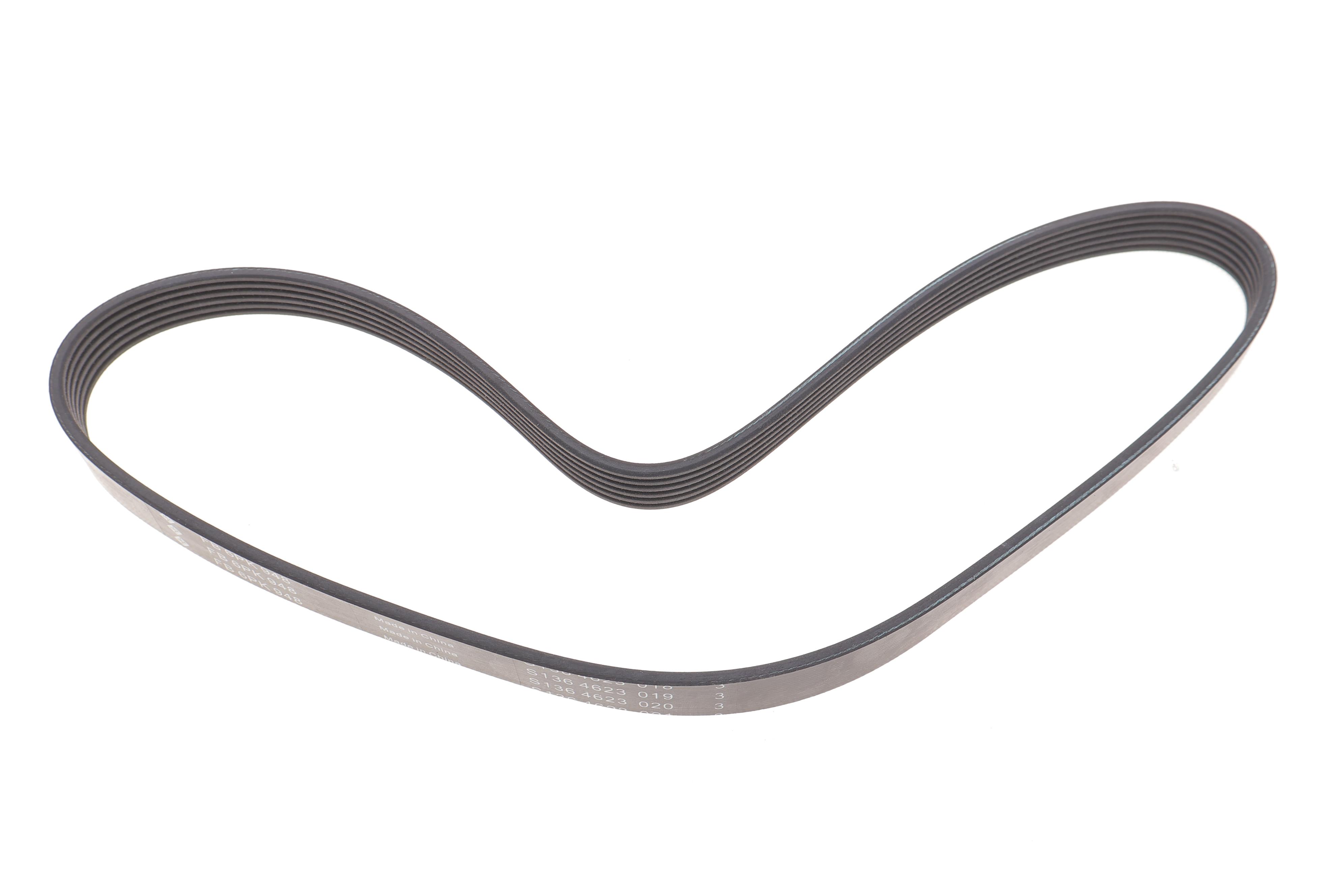 Ремінь генератора VW Caddy III 1.9-2.0 TDI 04-10, (-AC) з елект. підсилювач керма