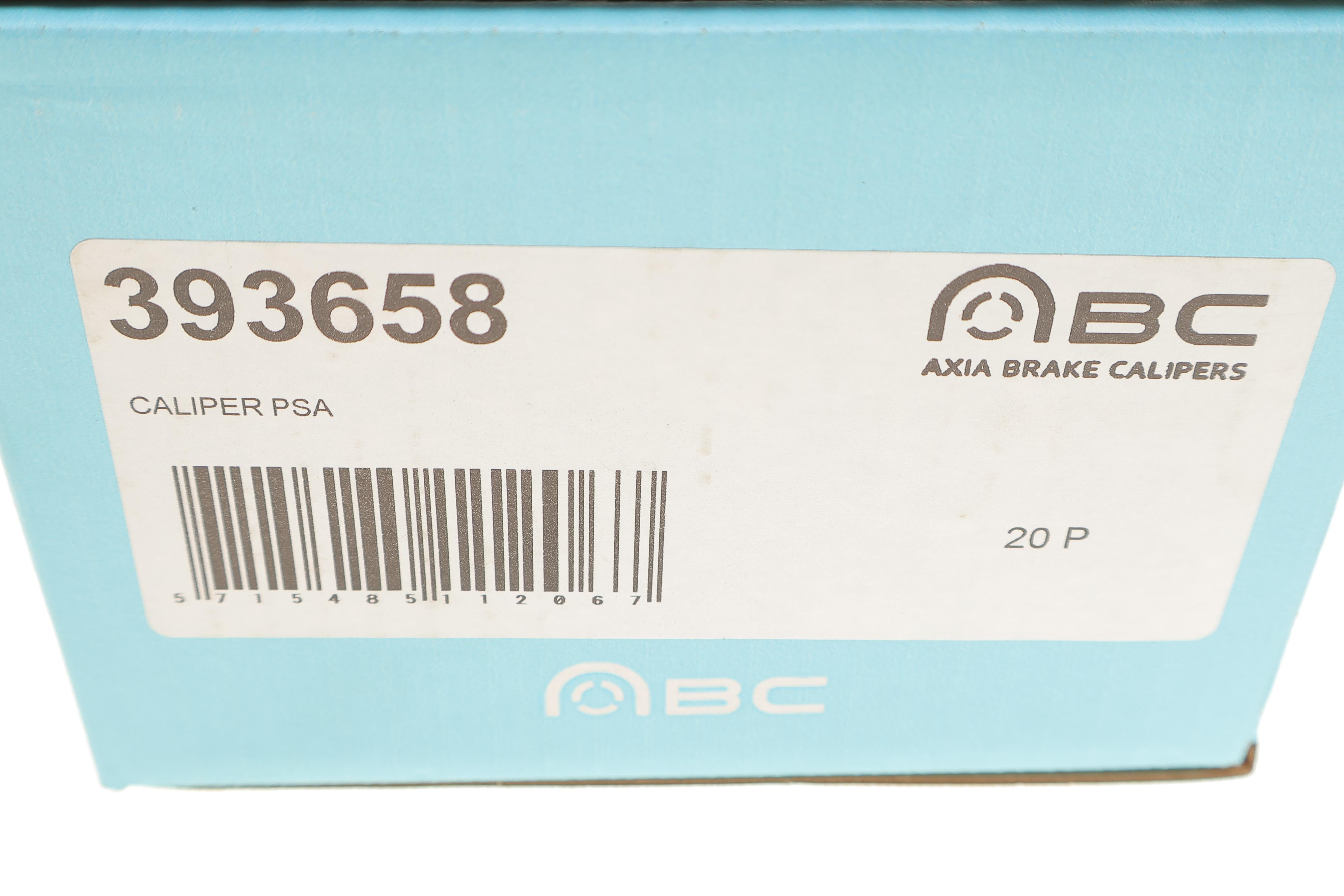 Супорт гальмівний (задній) (L) Citroen C4/Peugeot 307 00-12 (d=38mm) (Bosch)