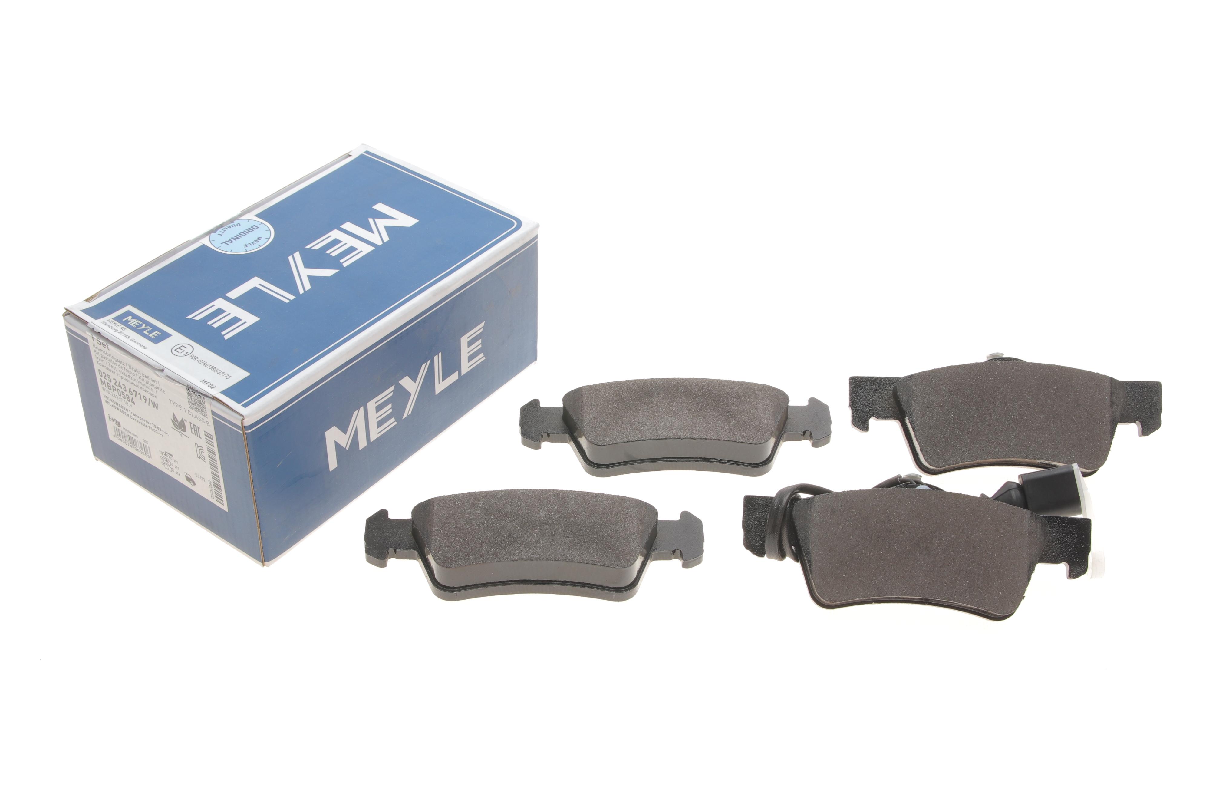 Колодки гальмівні (задні) VW T5 03- (Ate)