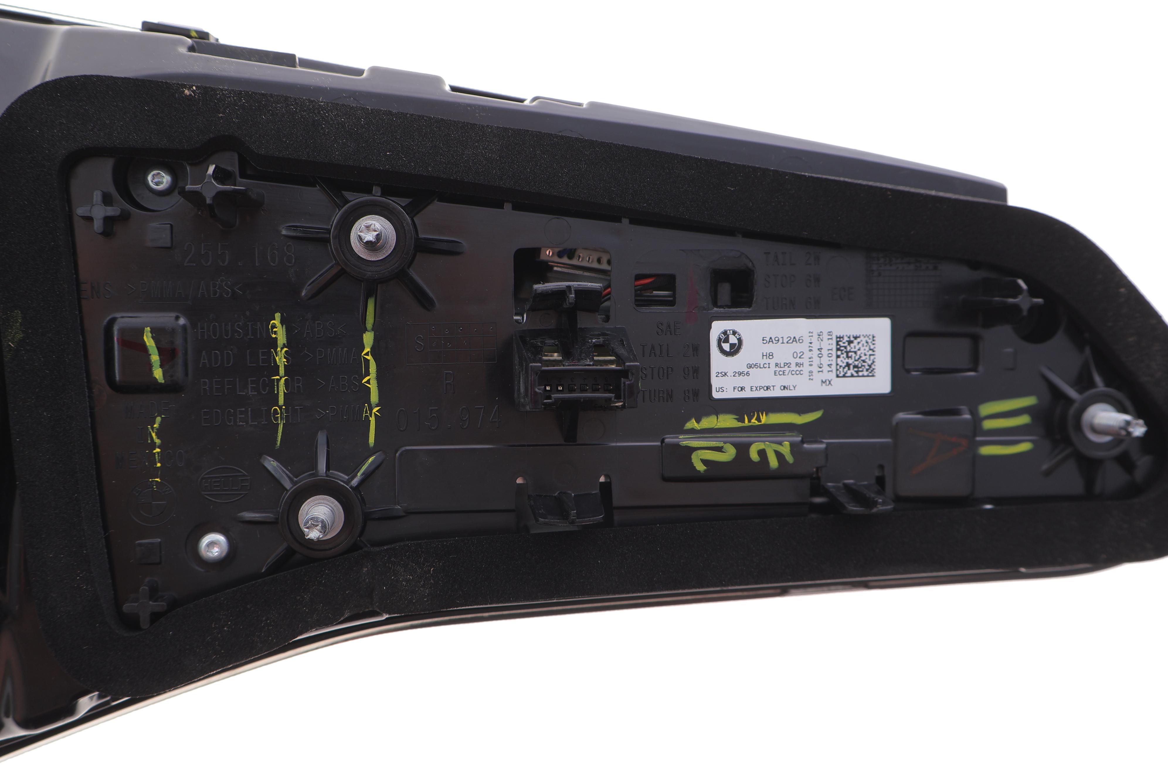 Фонарь задний BMW X5 (G05) 18- (R) (на крышку багажника)