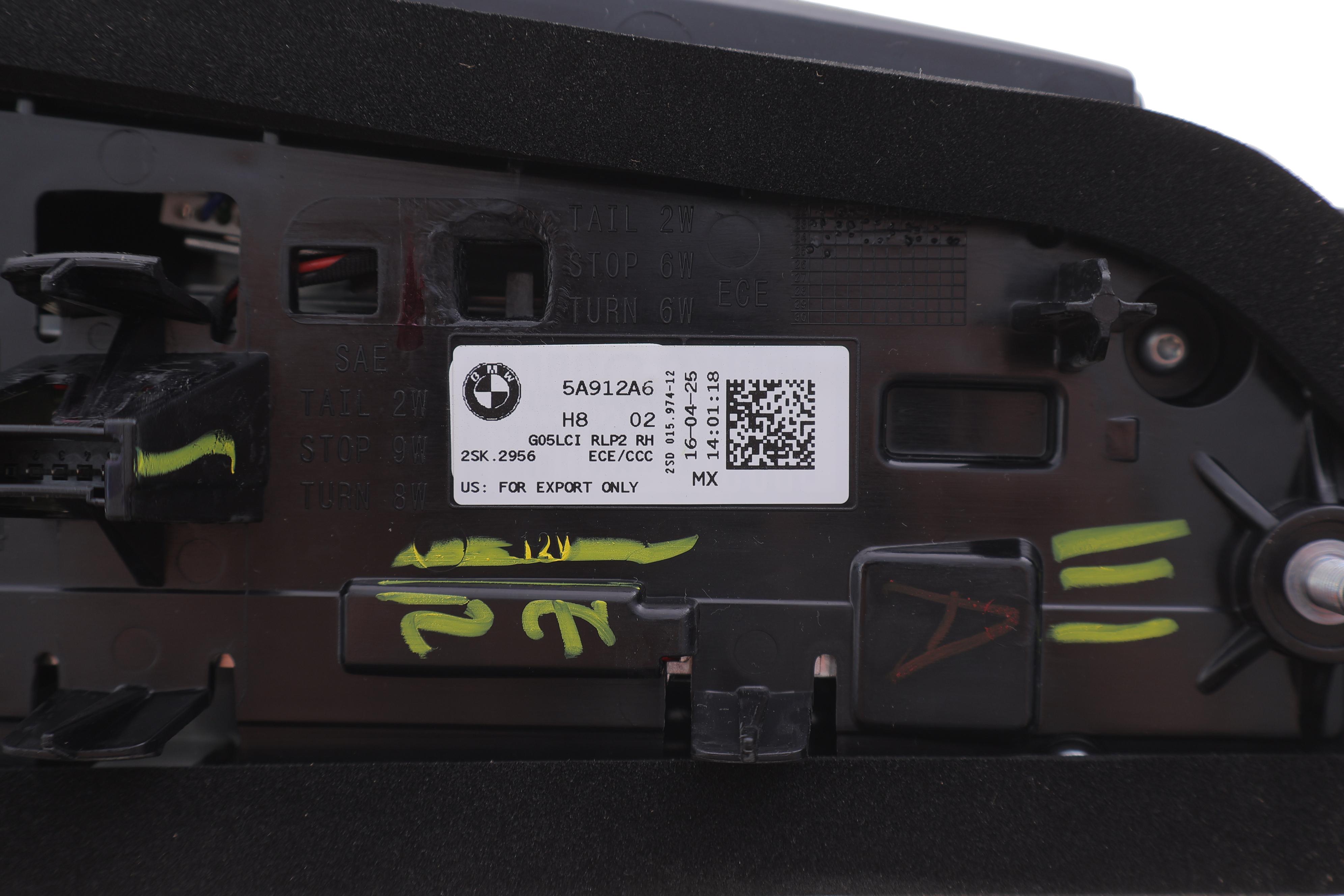 Фонарь задний BMW X5 (G05) 18- (R) (на крышку багажника)