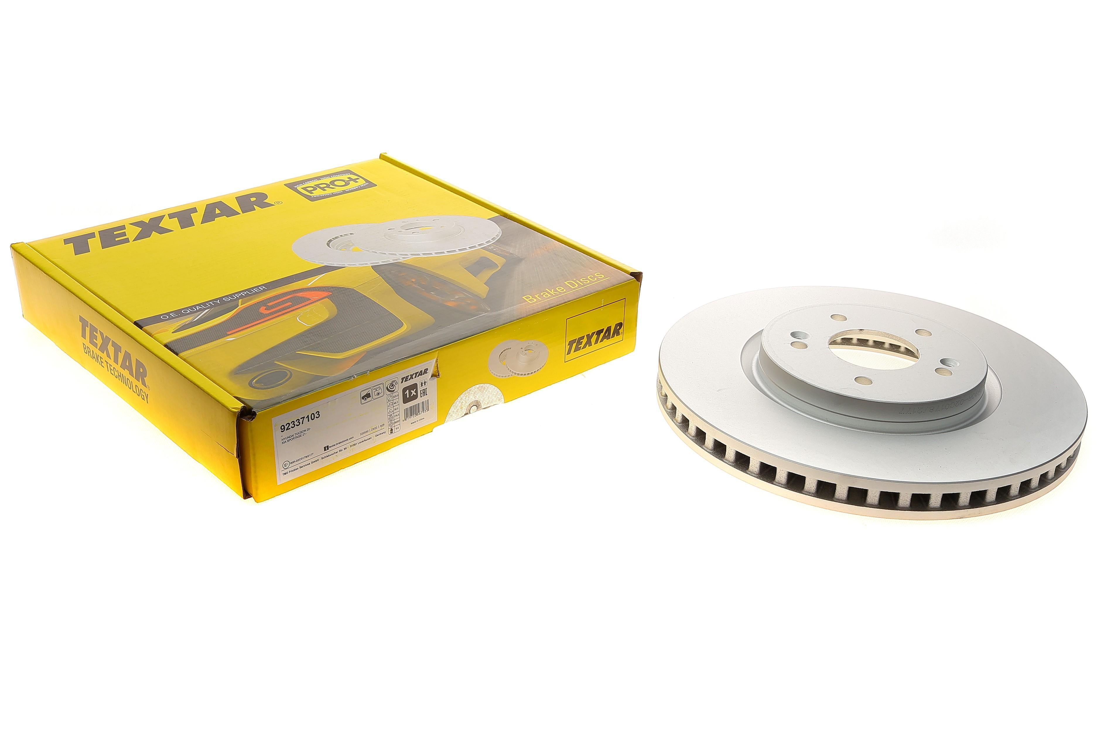 Диск гальмівний (передній) Hyundai Tucson 20-/Kia Sportage V 21-  (325x30) PRO