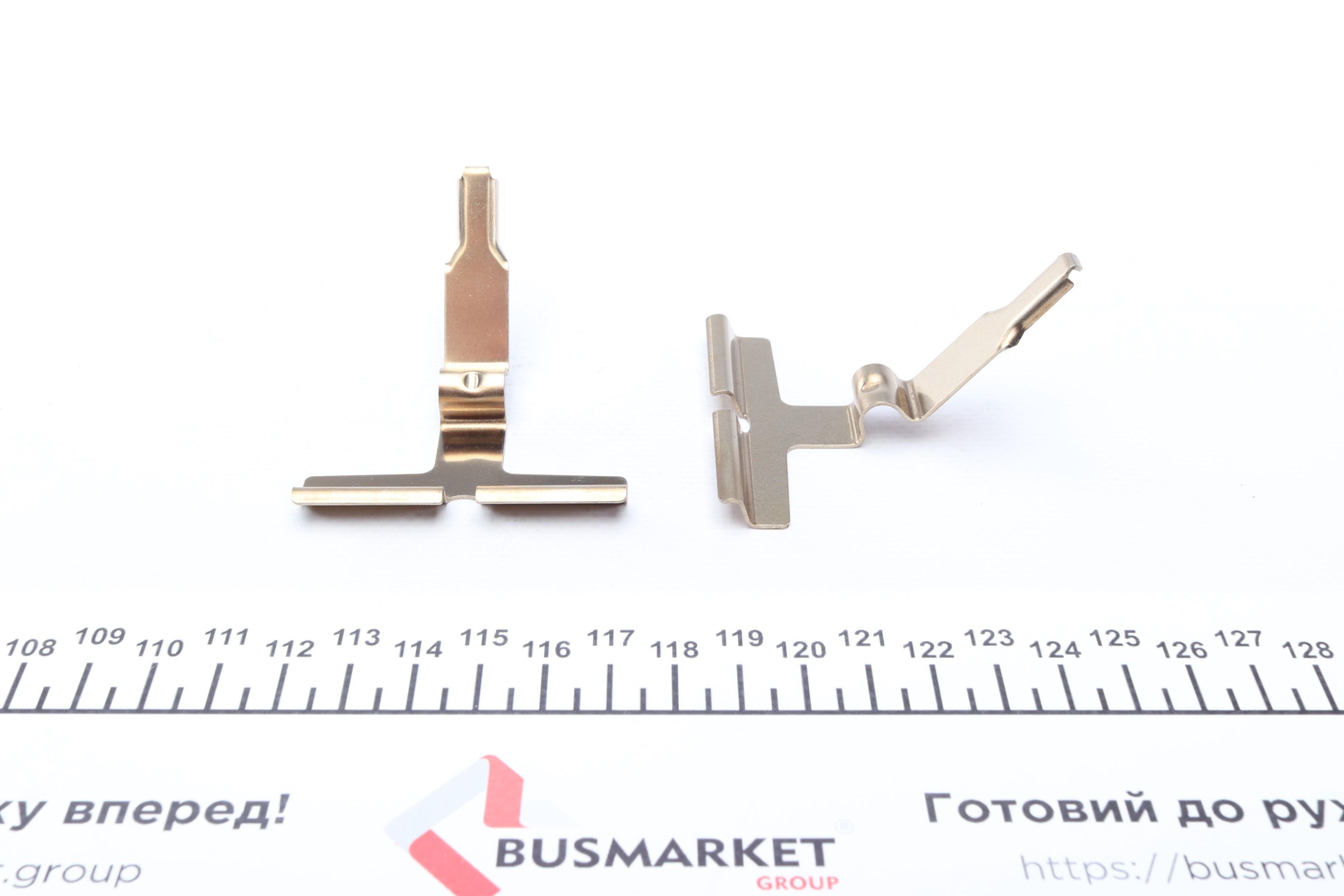 Планка суппорта (заднего) прижимная (к-кт) MB E-class (W210)/C-class (W202) 93-02 (Ate)