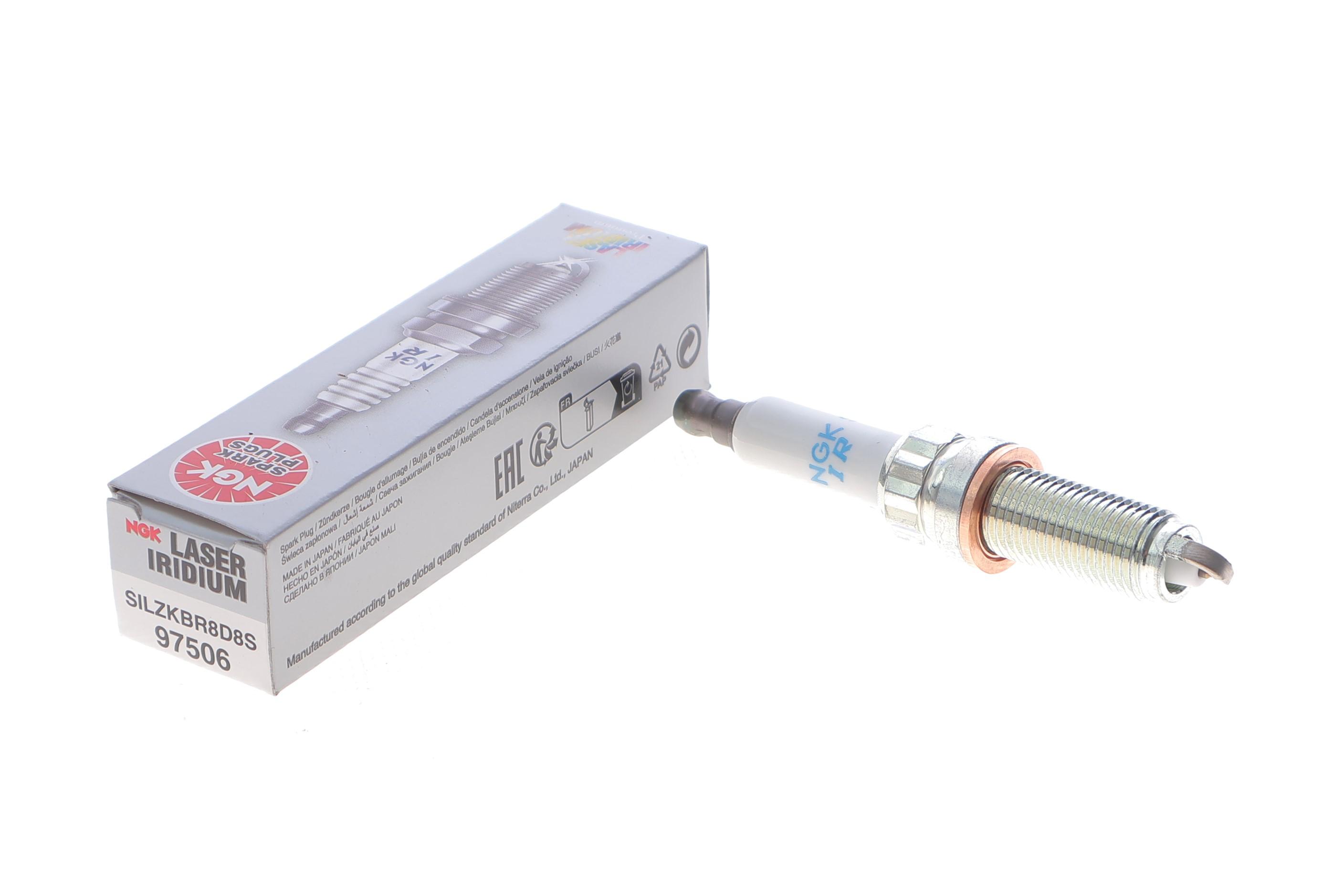 Свеча зажигания BMW X3 (F25)/X4 (F26)/X5 (F15/F85)/X6 (F16/F86) 2.0/4.4i 11- (N20/N63) (SILZKBR8D8S)