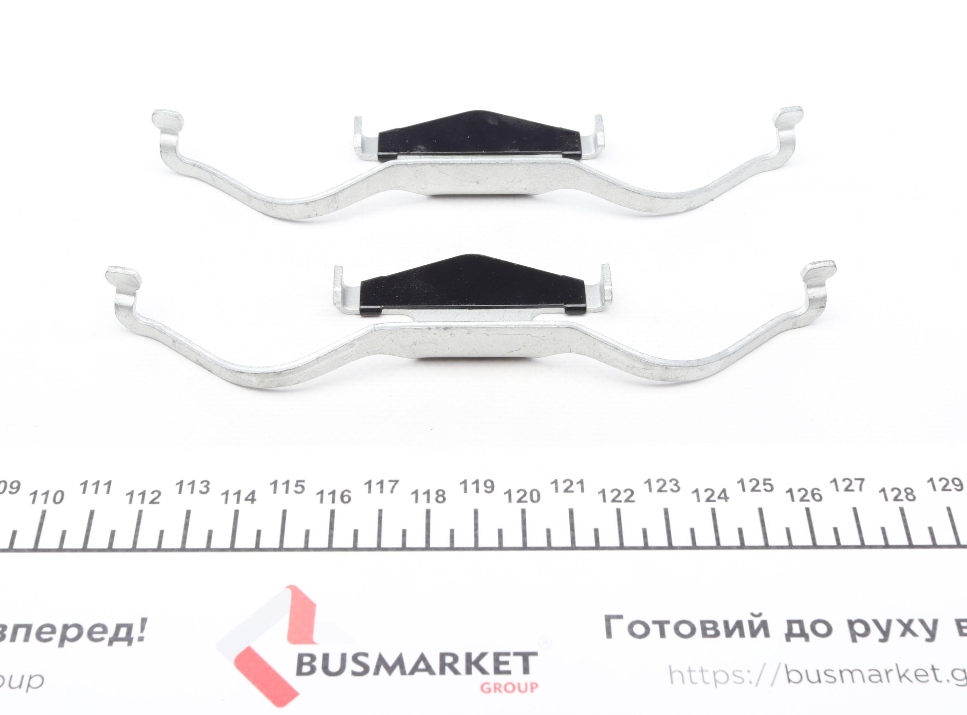 Планка супорта (переднього) прижимна (к-кт) Opel Vectra 02- (Ate)