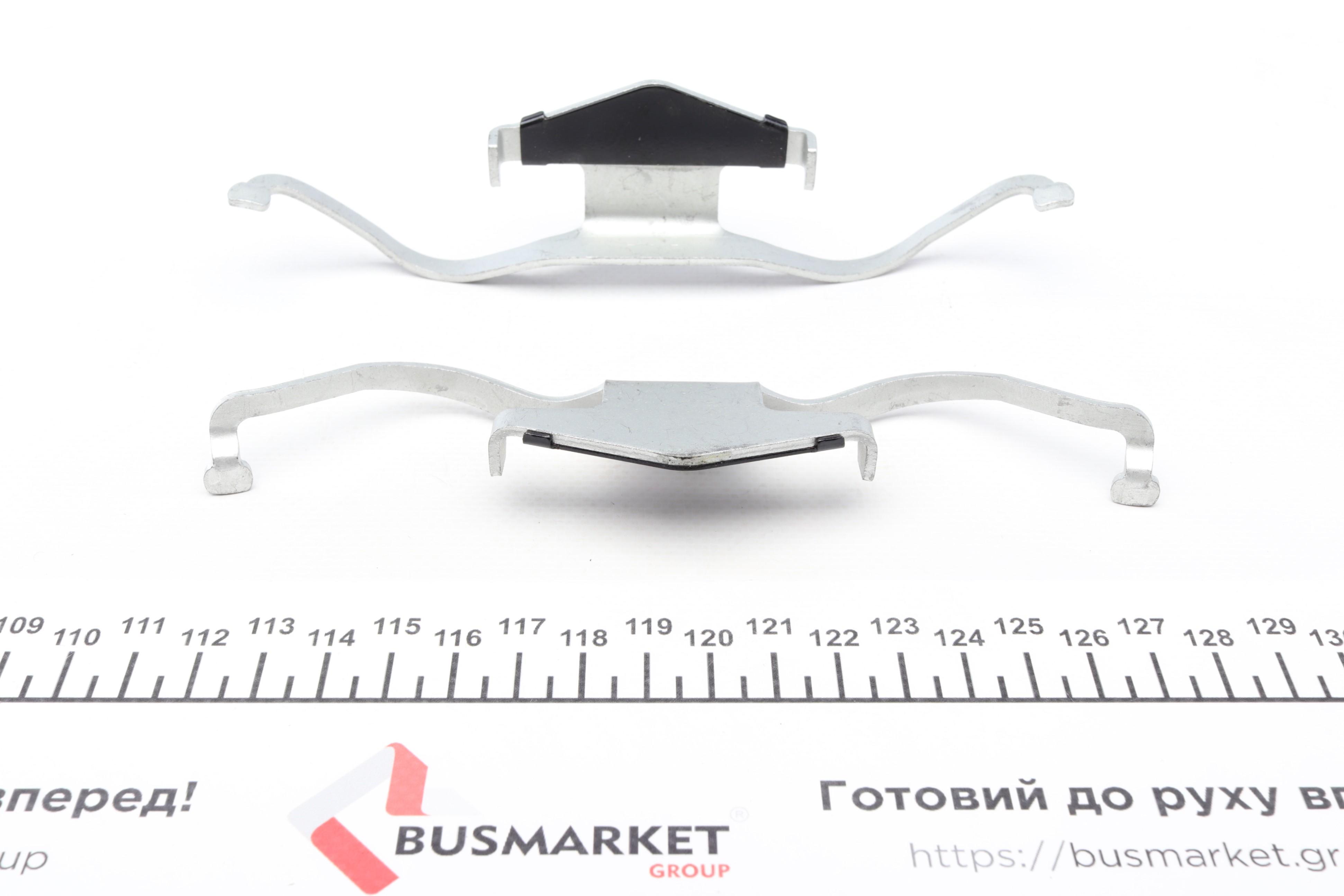 Планка супорта (переднього) прижимна (к-кт) Opel Vectra 02- (Ate)