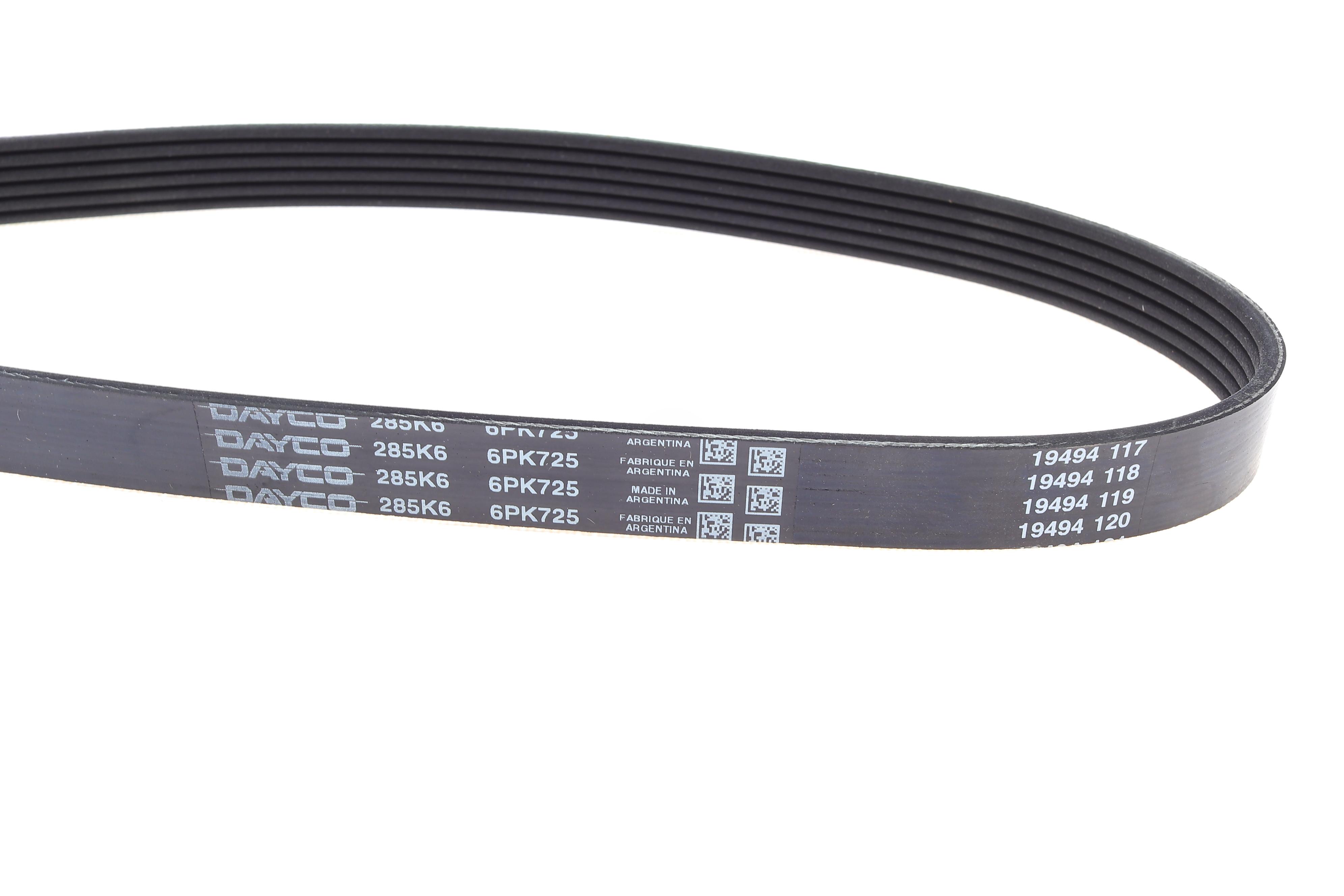 Ремінь генератора Citroen Berlingo/Jumper/Jumpy/Fiat Ducato/Scudo/Peugeot Boxer/Expert (6PK725)