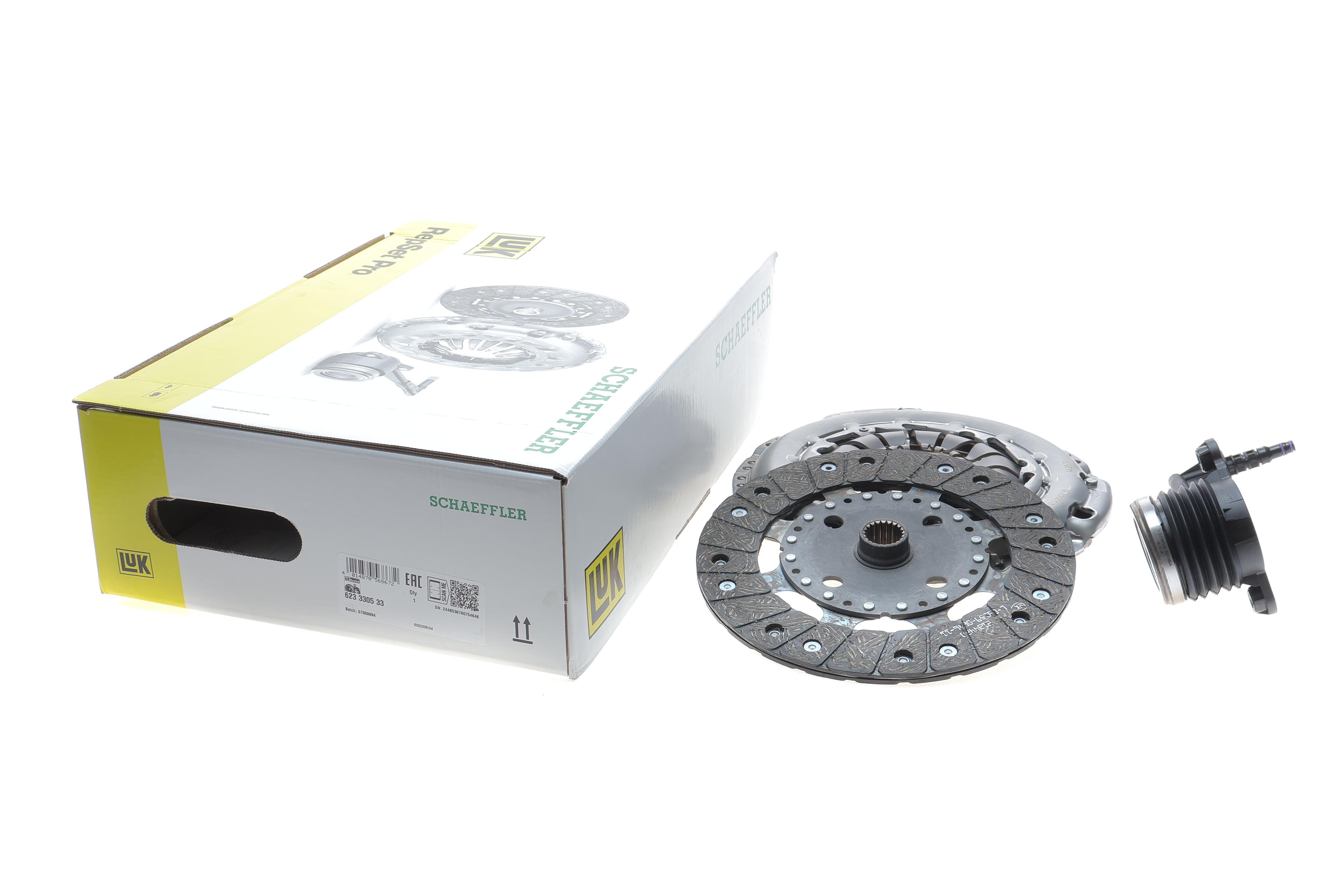 Комплект сцепления Renault Megane III/Scenic III 1.4TCe 09- 96kw, (d=230mm)