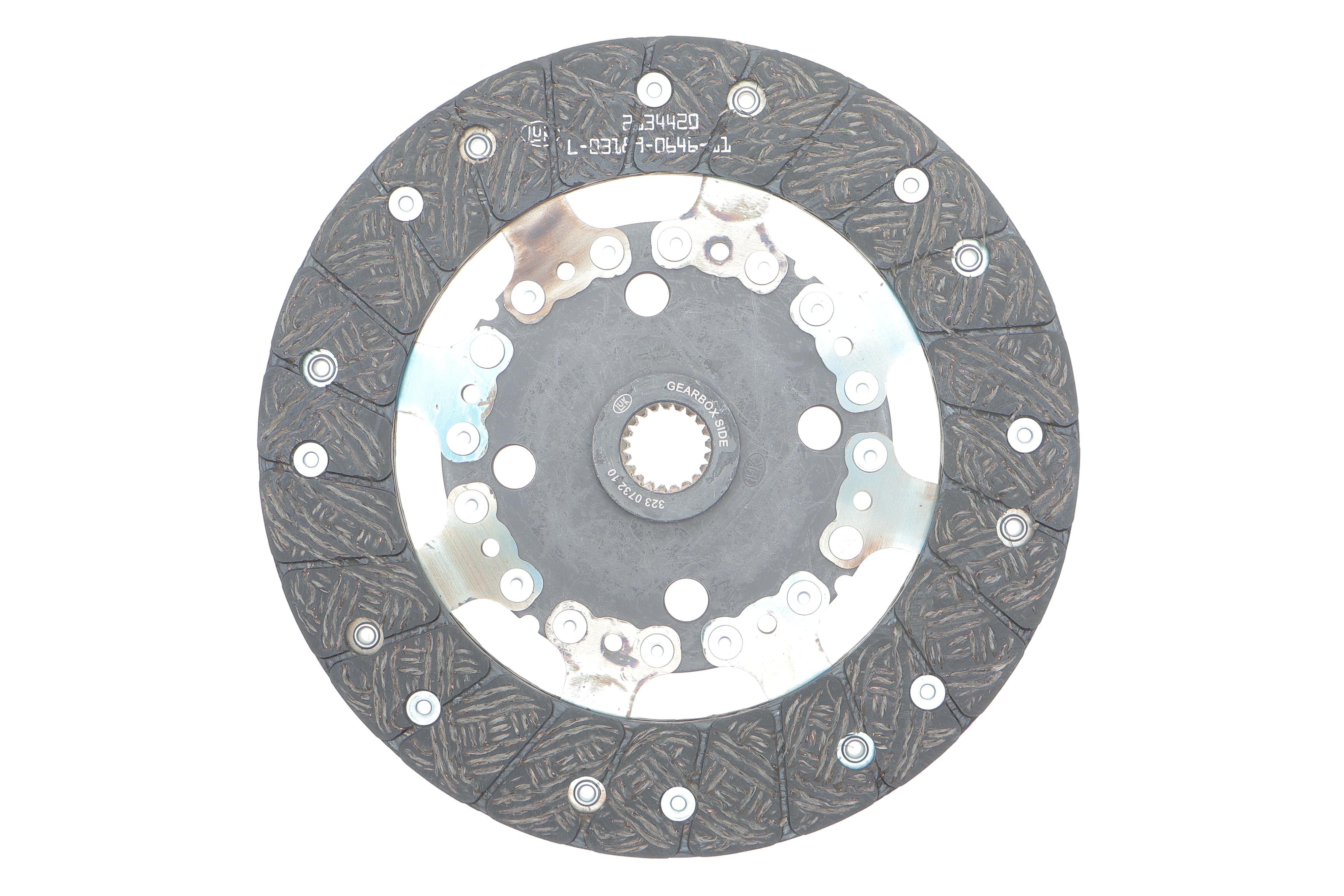 Комплект сцепления Renault Megane III/Scenic III 1.4TCe 09- 96kw, (d=230mm)