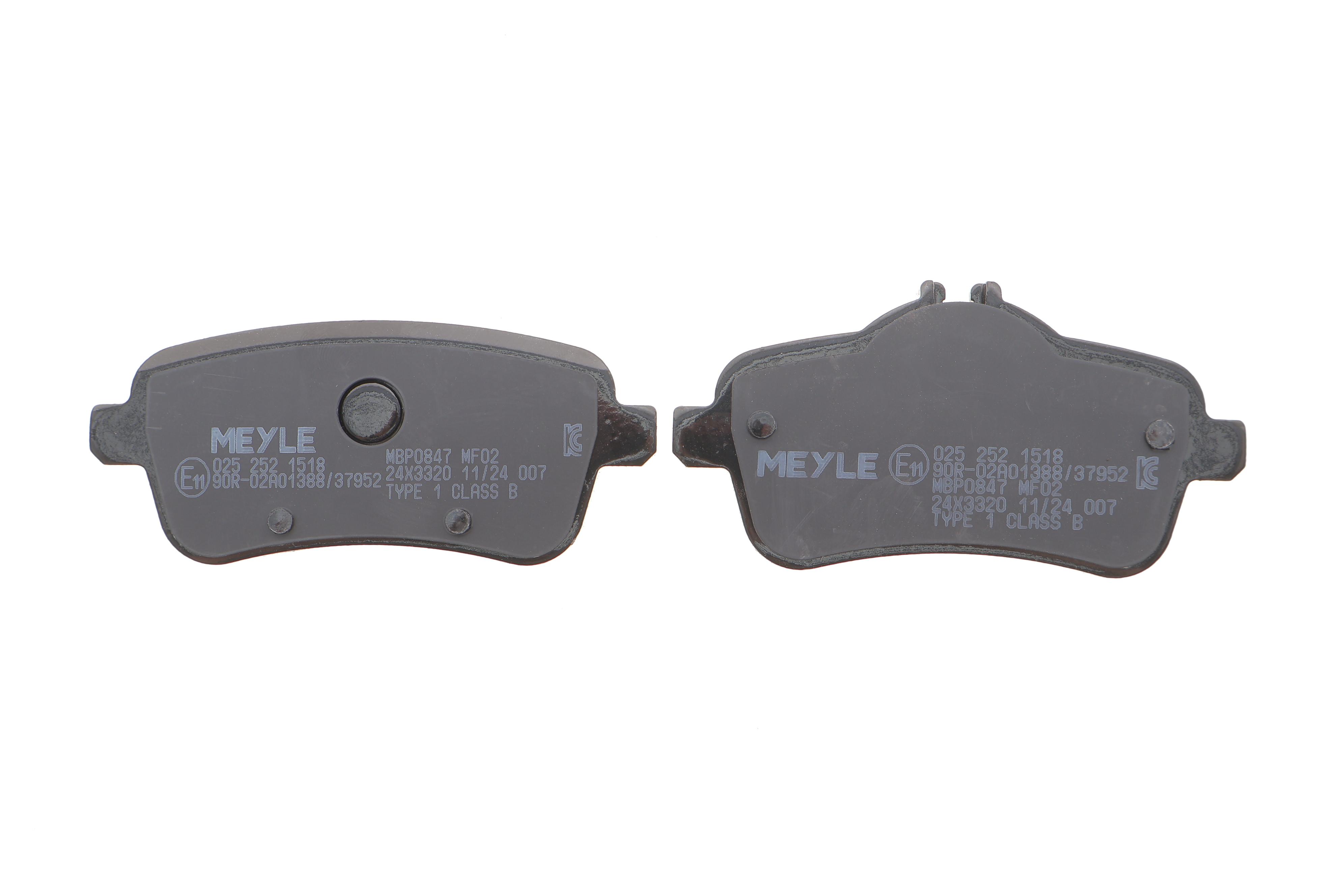 Колодки гальмівні (задні) MB GL-class (X166)/GLE-class (W166)/M-class (W166) 11-19