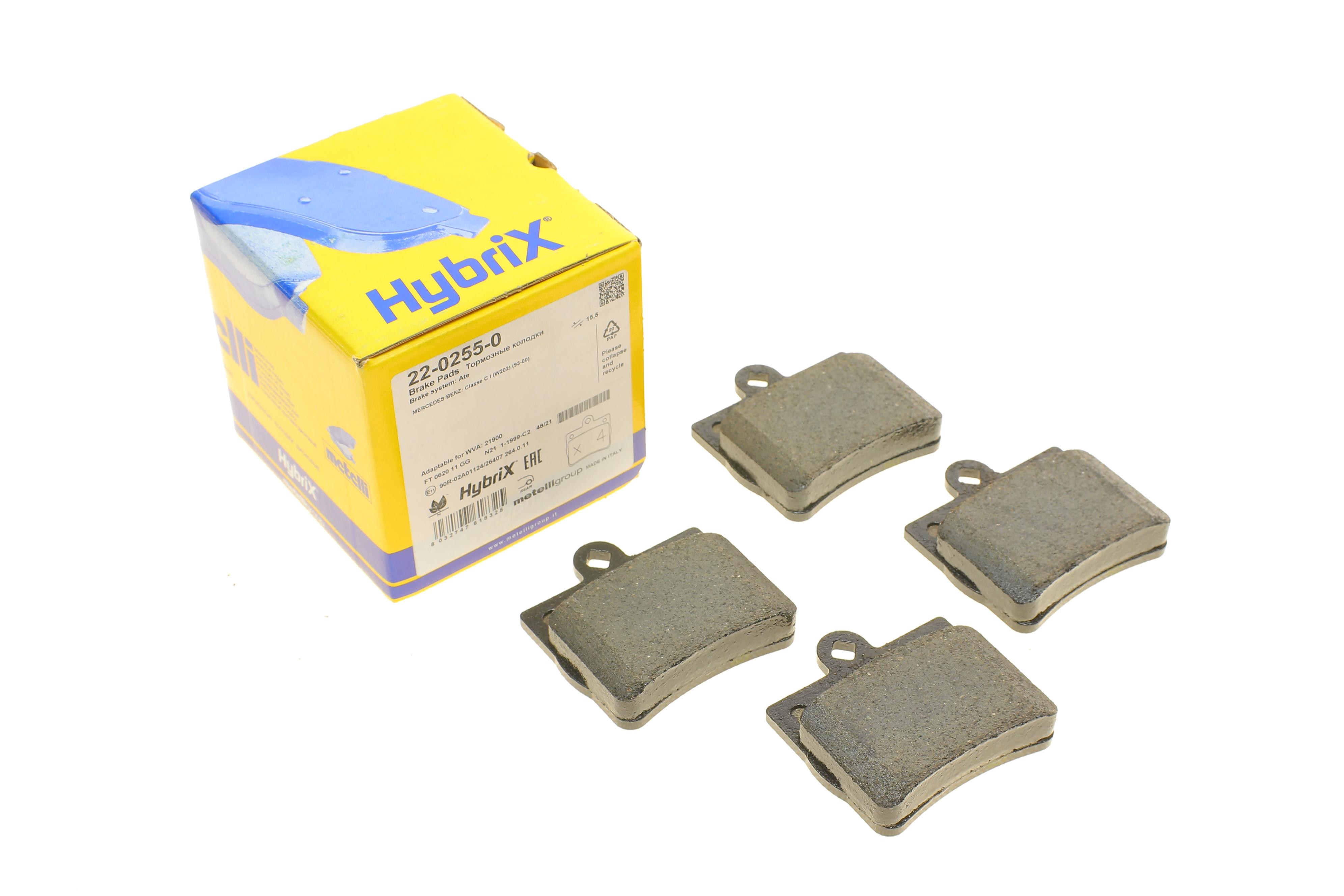 Колодки тормозные (задние) MB C-class (W202) 93-00