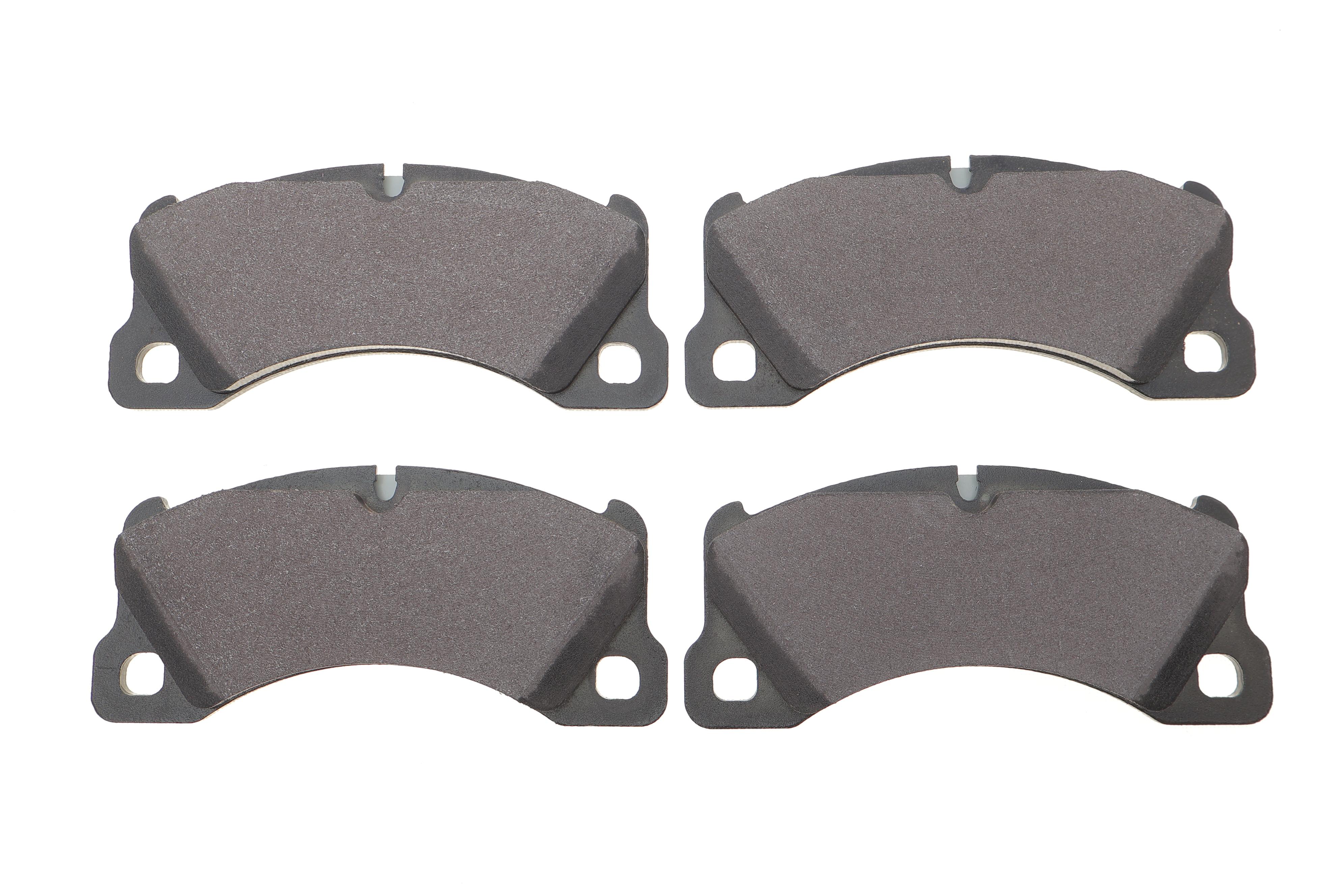 Колодки тормозные (передние) Porsche Cayenne 02-/Macan 14-/Panamera 10-16/VW Touareg 02- (Brembo)