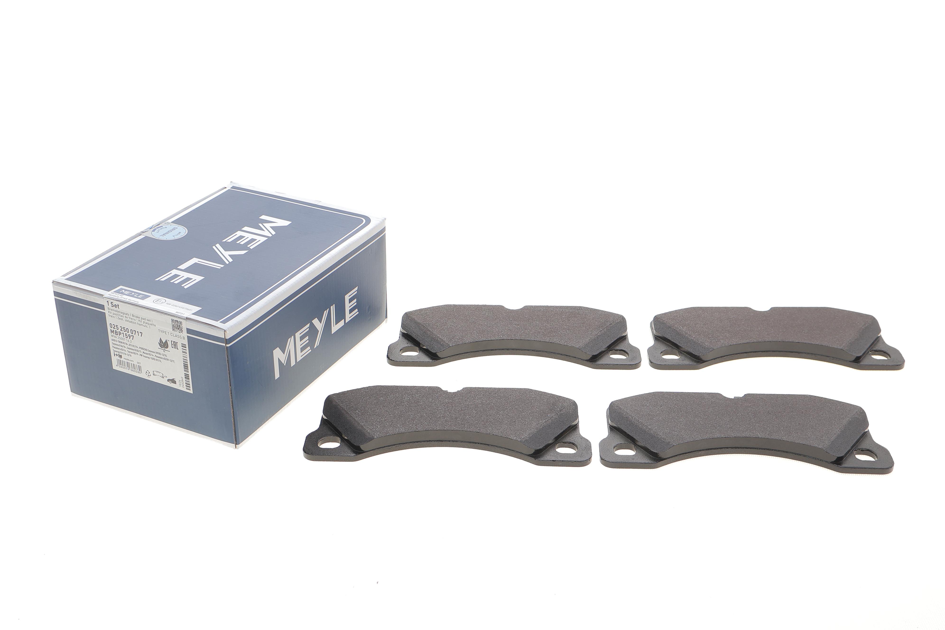 Колодки тормозные (передние) Porsche Cayenne 02-/Macan 14-/Panamera 10-16/VW Touareg 02- (Brembo)