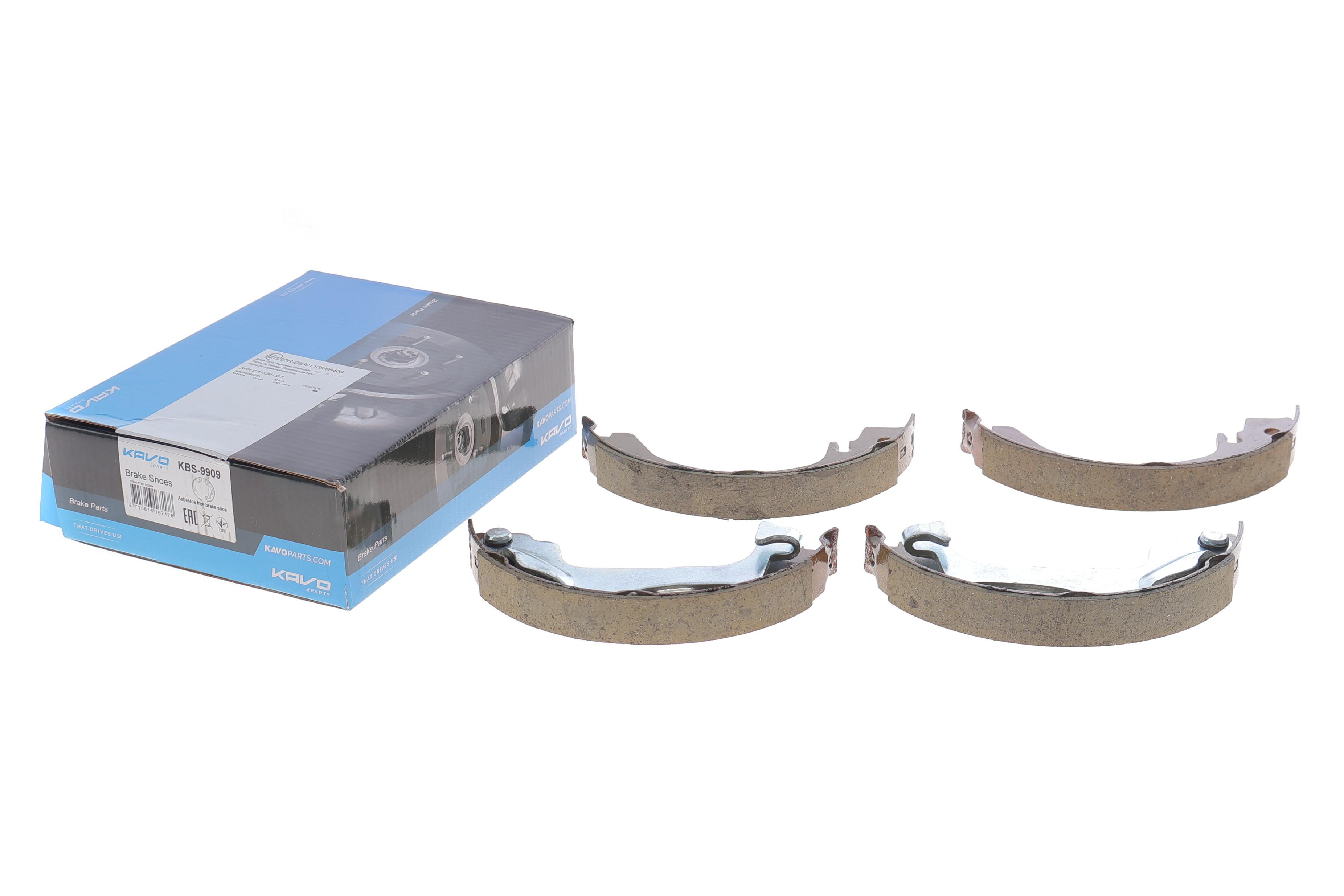 Колодки ручника Toyota Corolla 02- (170x22)