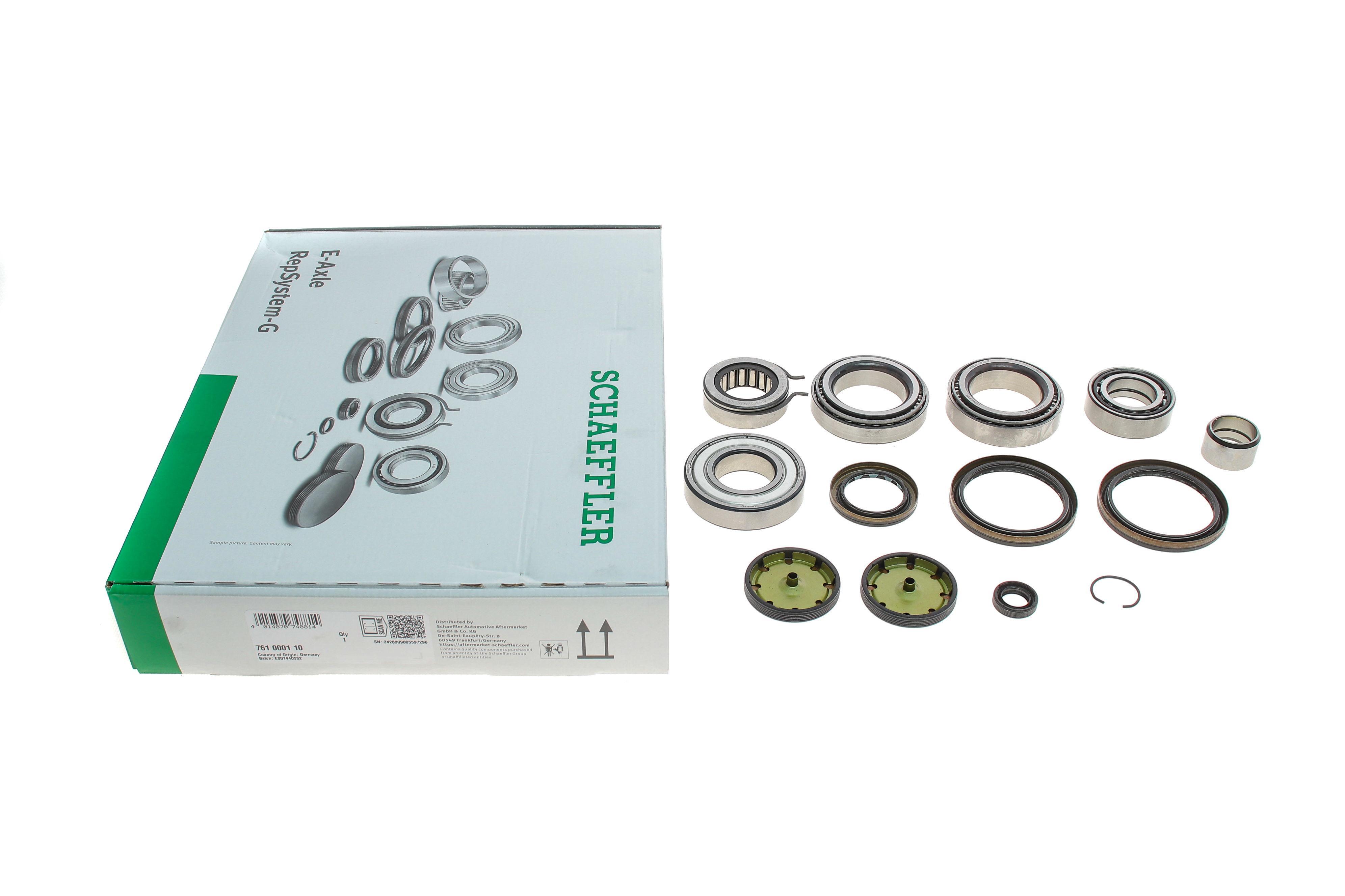 Ремкомплект КПП VW Golf VII Electric 16-21 (электроось) (0MD) QMS RYG