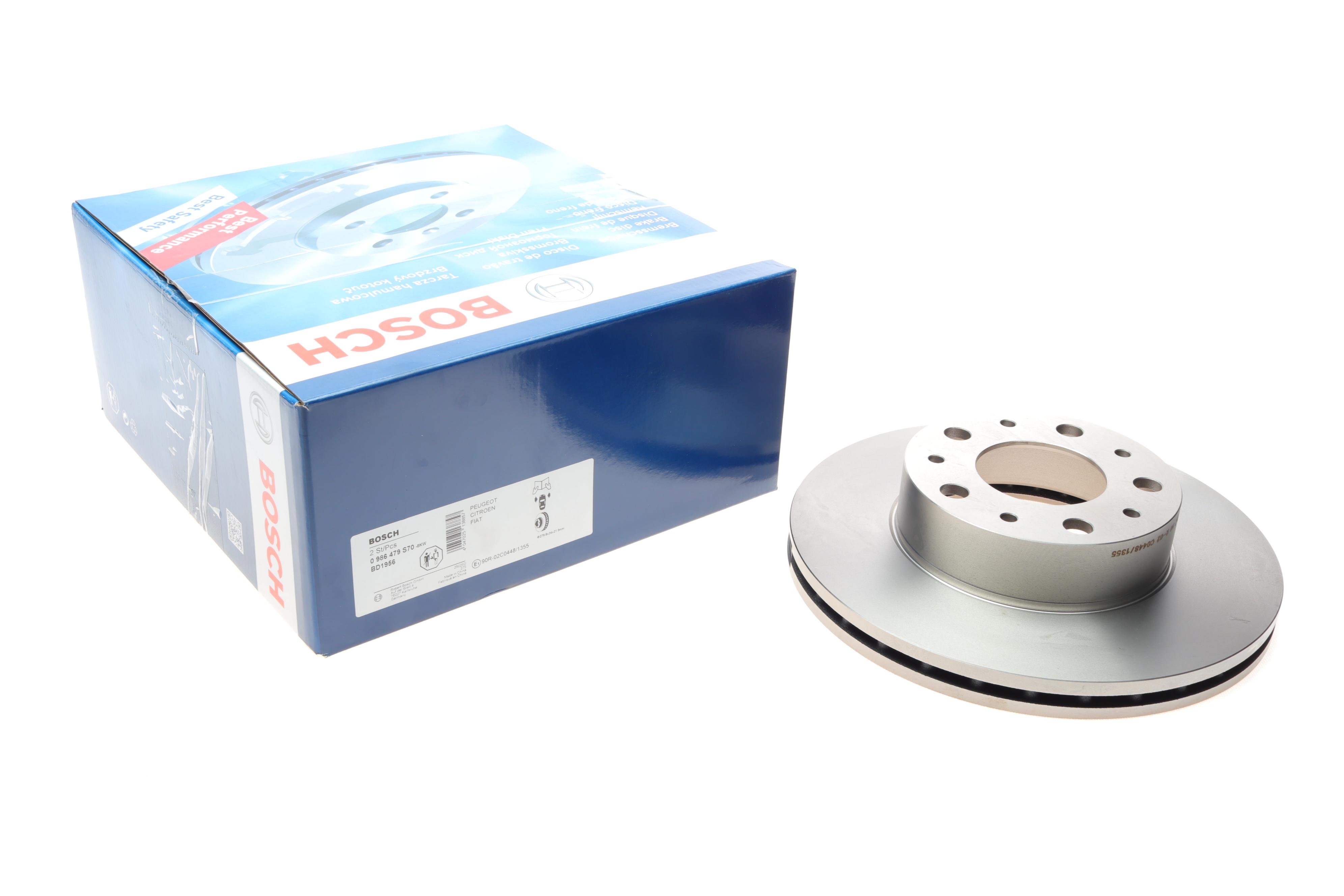 Диск гальмівний (передній) Citroen Jumper/Fiat Ducato/Peugeot Boxer  02- (279.8x24)