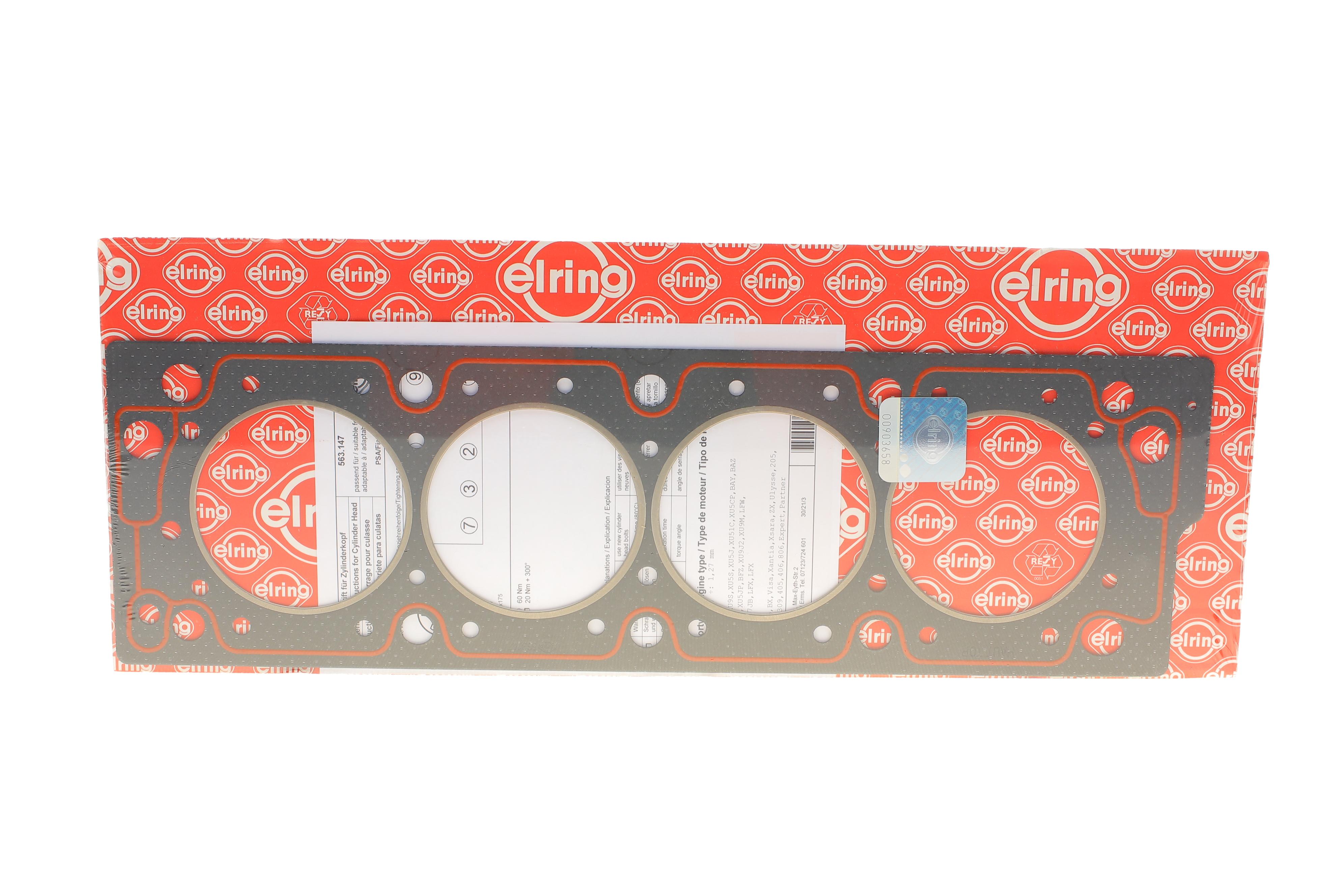 Прокладка ГБЦ Citroen Berlingo/Peugeot Partner 1.8i 97-03, Ø84,50mm, 1,mm (1 метка)