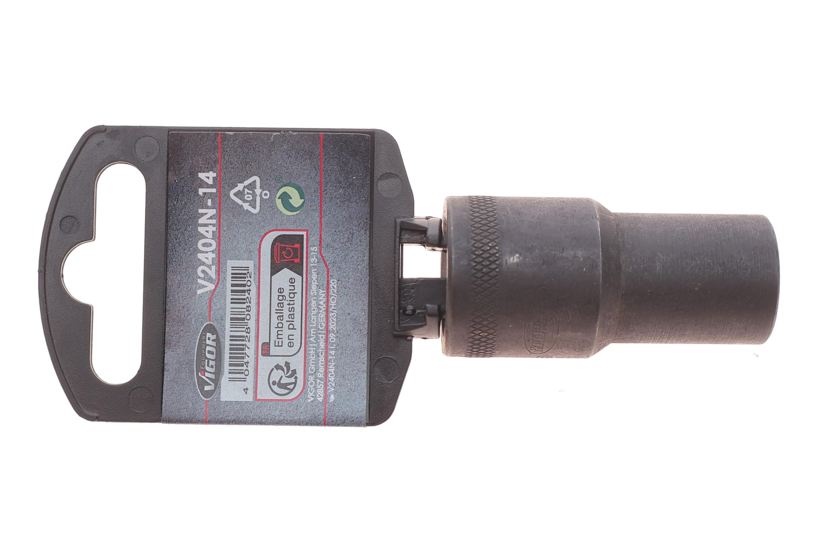 Головка для викручування скруглених болтів і гайок (з гвинтовою канавкою) 12.5 mm (1/2")