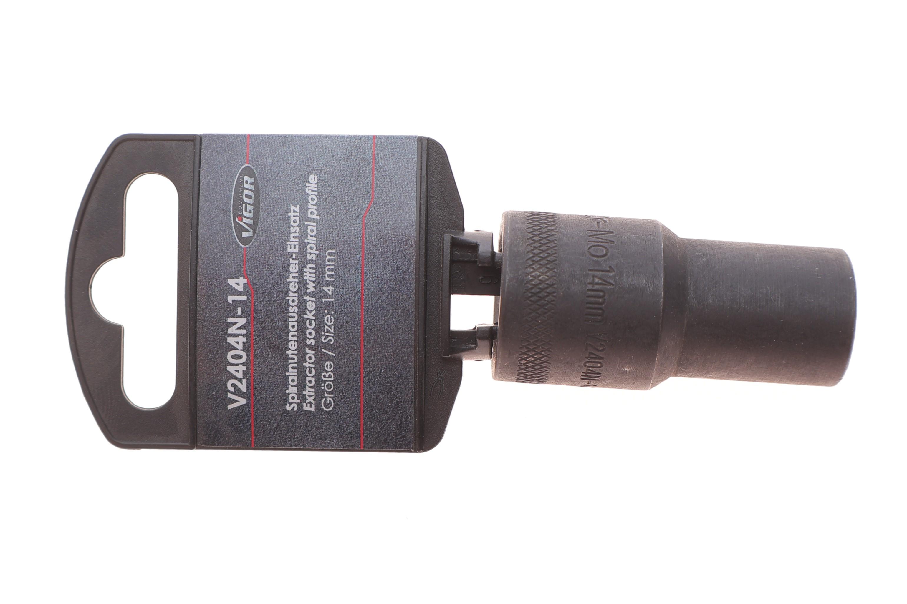 Головка для викручування скруглених болтів і гайок (з гвинтовою канавкою) 12.5 mm (1/2")