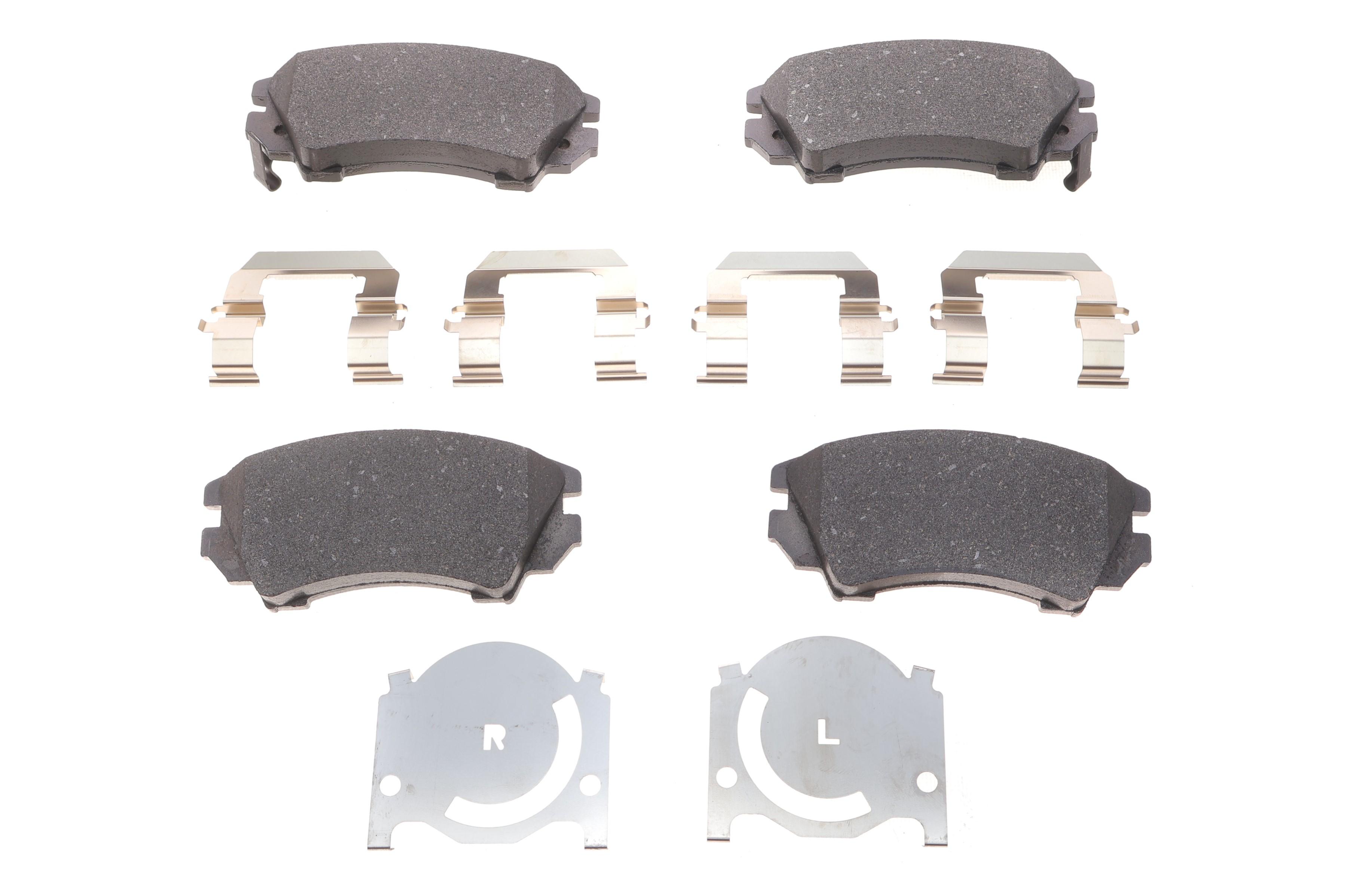 Колодки гальмівні (передні) Opel Astra J 12-/Insignia 08- (Mando)