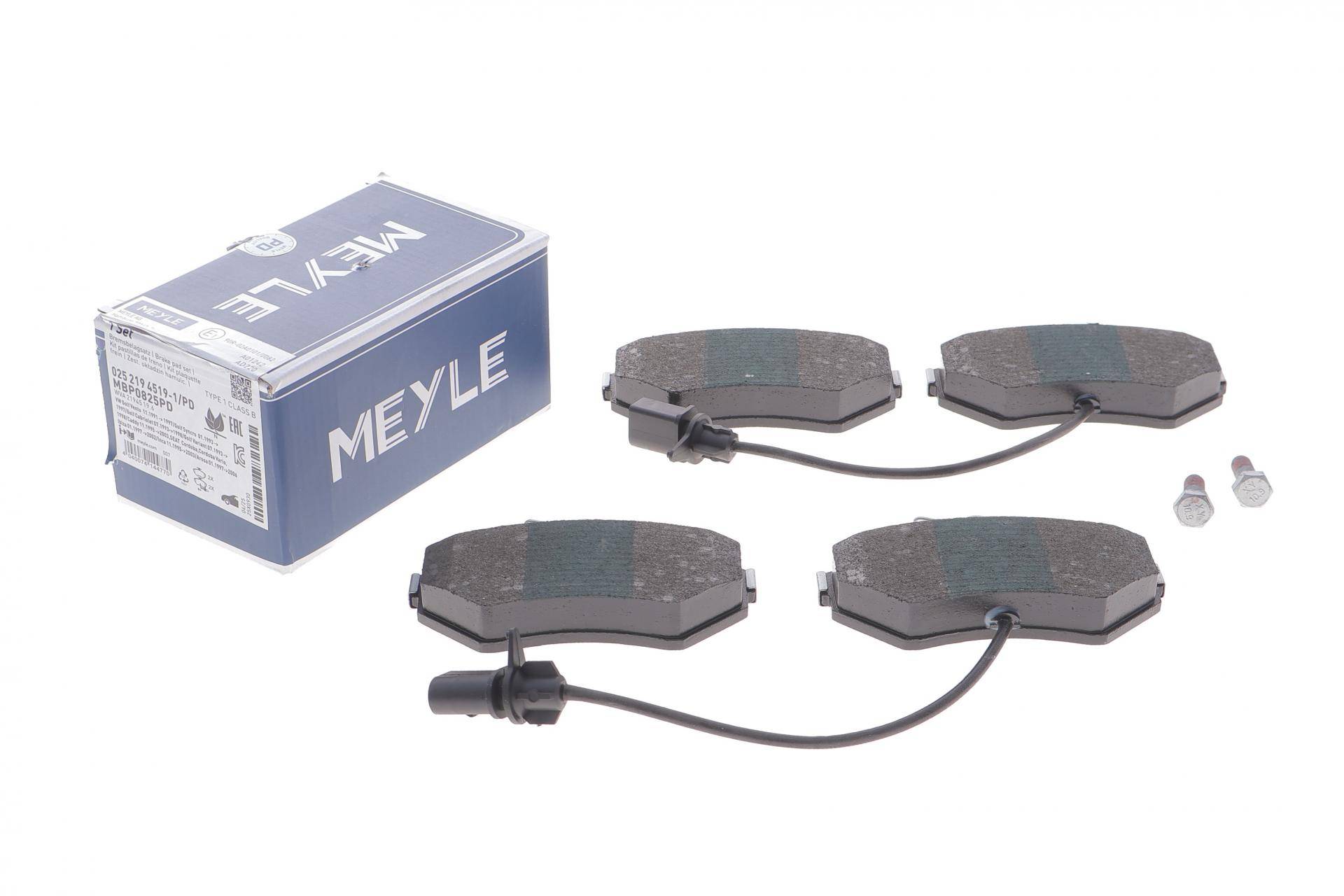 Колодки гальмівні (передні) Audi A4 94-01/VW Passat 96-00 (з датчиком)