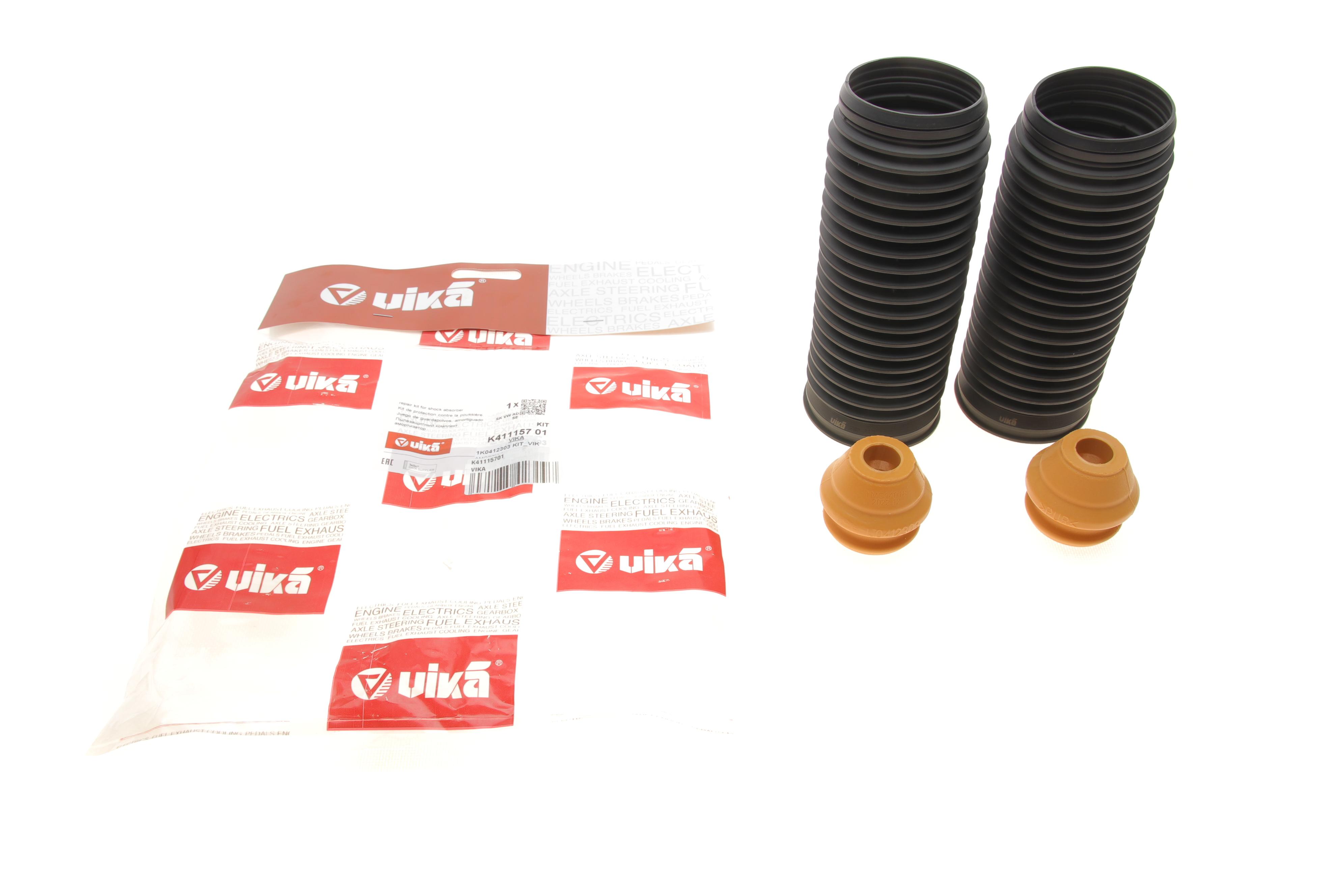 Пильник + відбійник амортизатора (переднього) Skoda Fabia/Roomster 99- (к-кт 2 шт.)